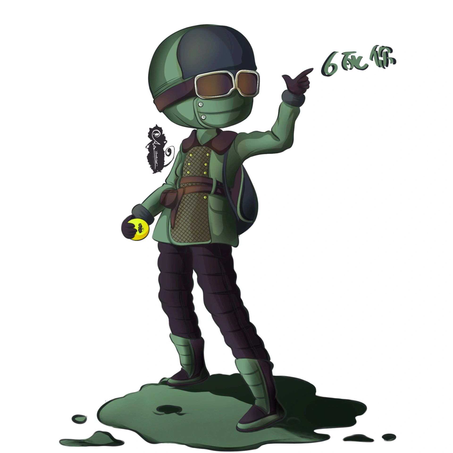 和平精英 头像 和平精英q版头像 老6出没