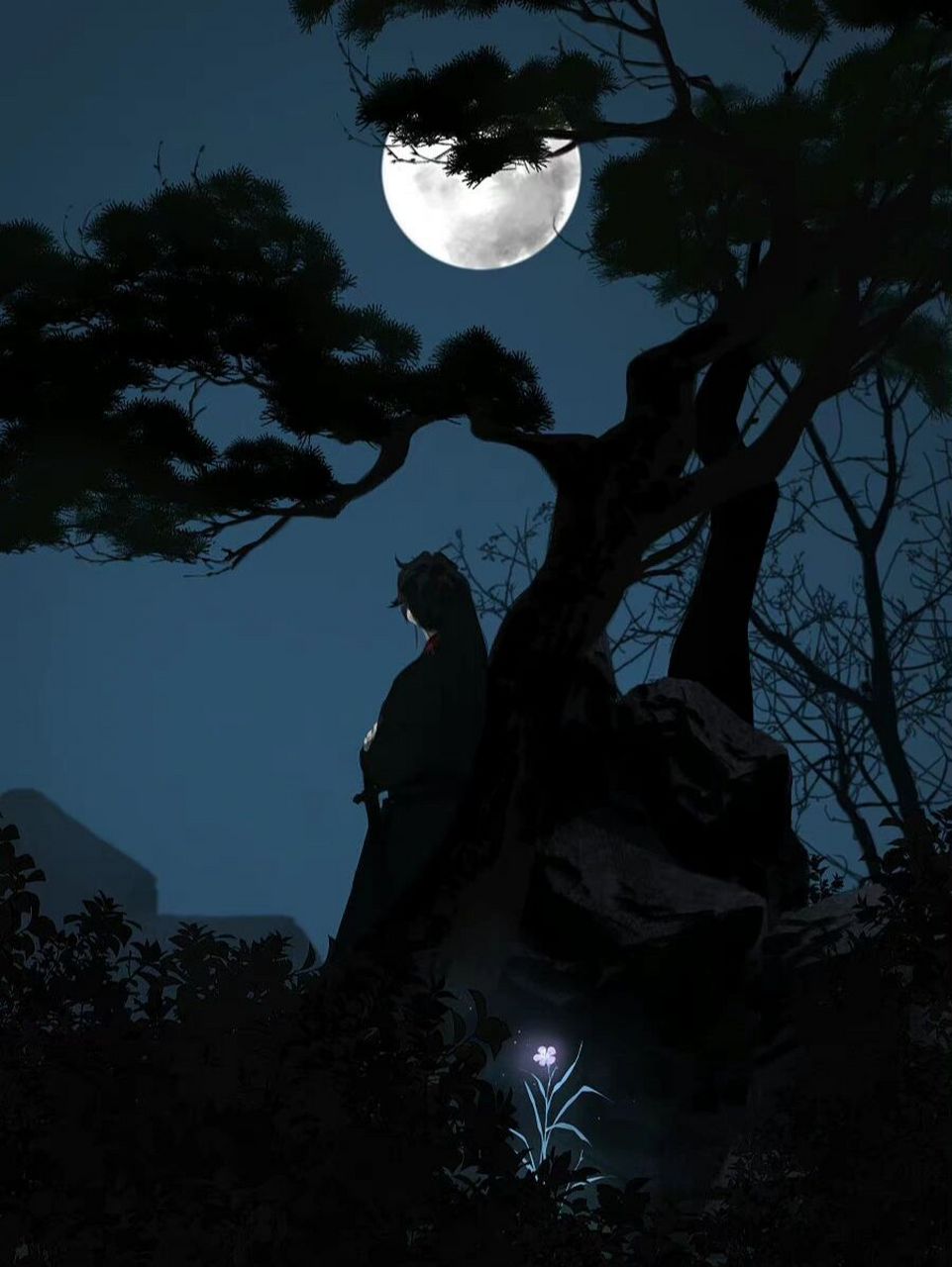 国风# #壁纸# #国漫# #古风壁纸插画国风