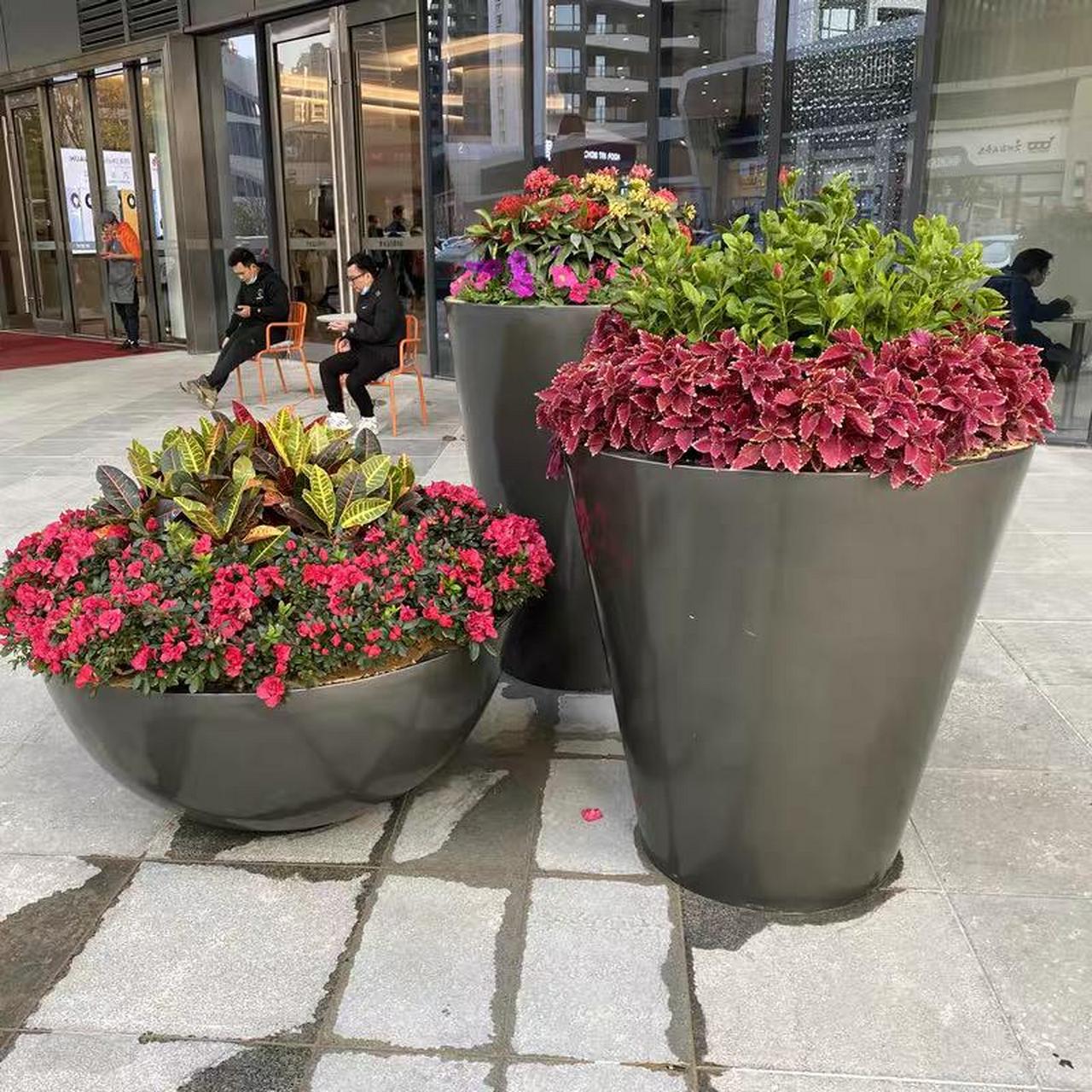 玻璃钢花坛 玻璃钢花箱 玻璃钢花池 玻璃钢花缸