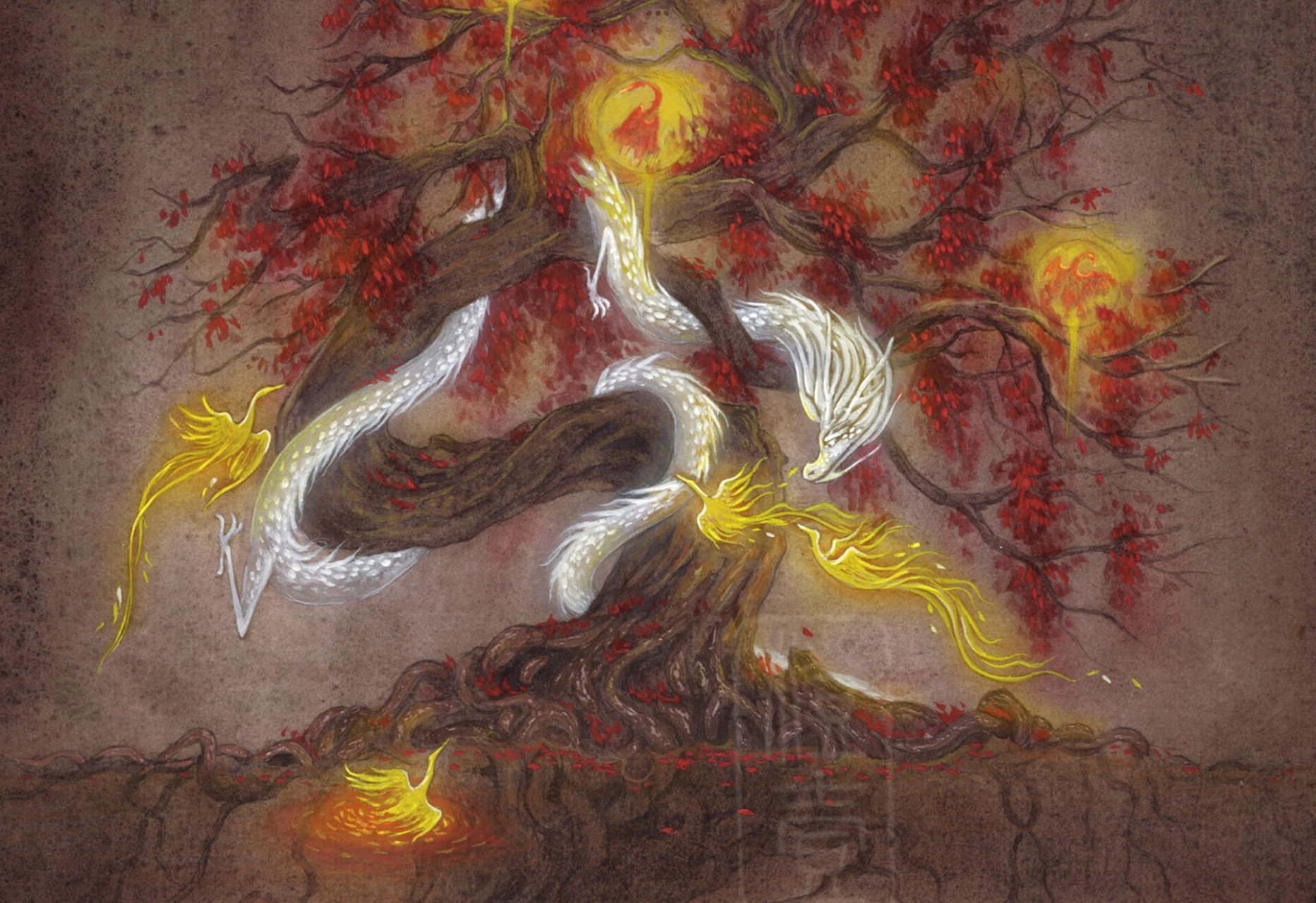 山海经 之 扶桑树 (汤谷上有扶桑,十日所浴,在黑齿北.