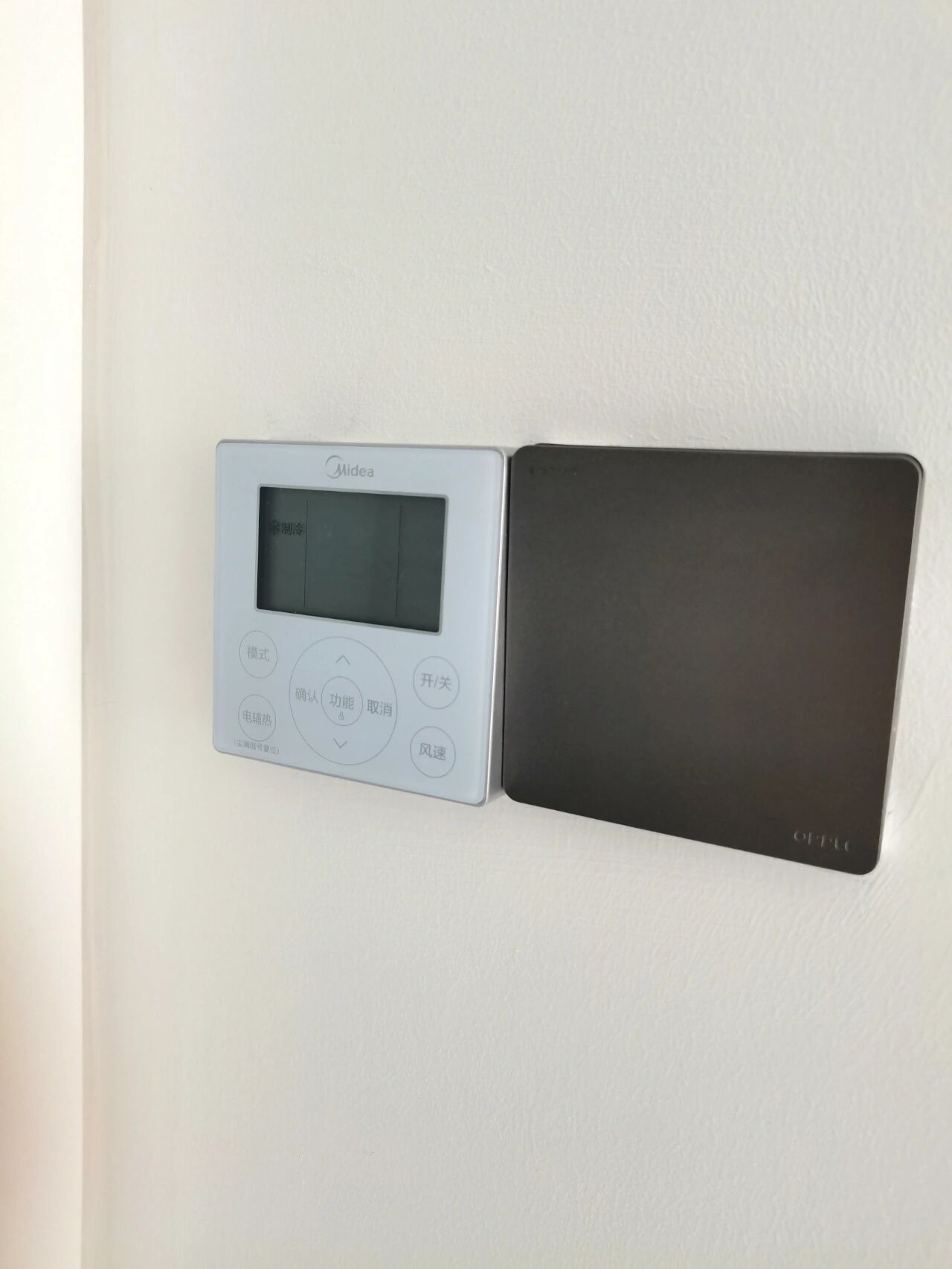避坑7515美的中央空调控制面板