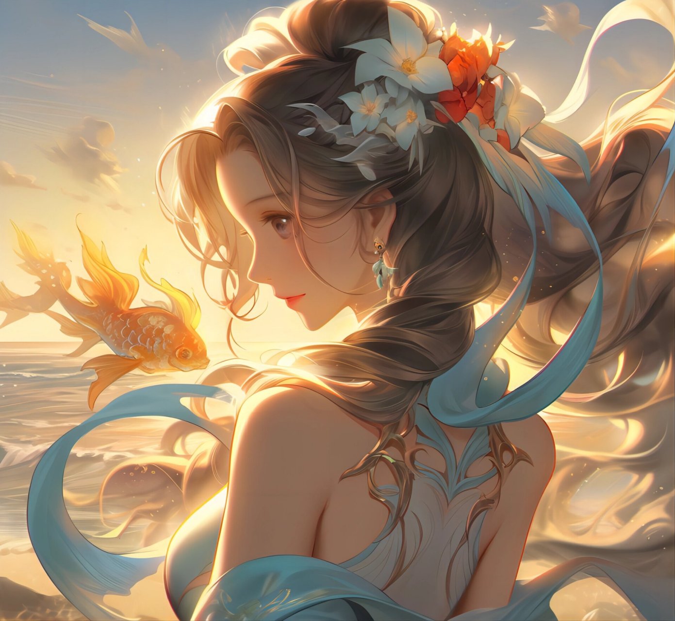 大乔|白鹤梁神女01