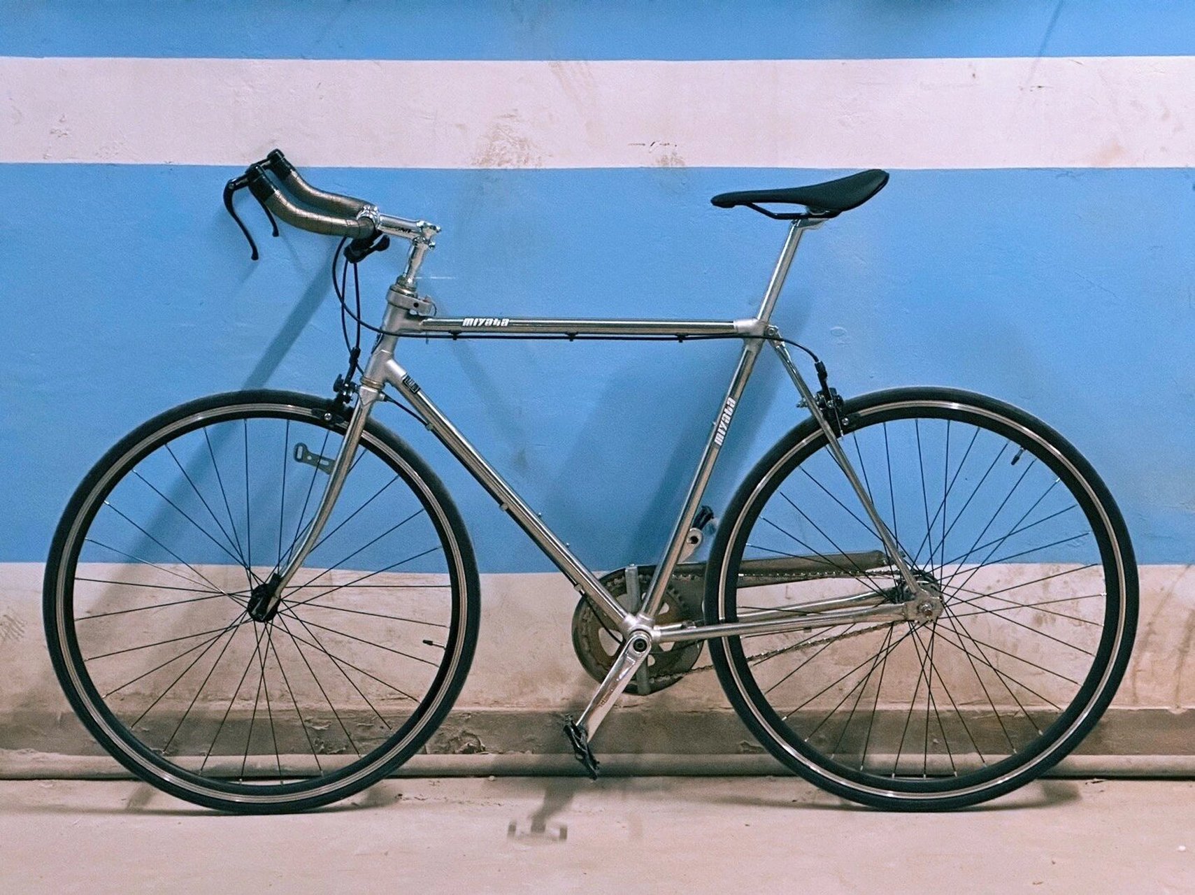 骑了这么多年,让你旧貌换新颜 2016年购置的miyata内三速民用车,买菜