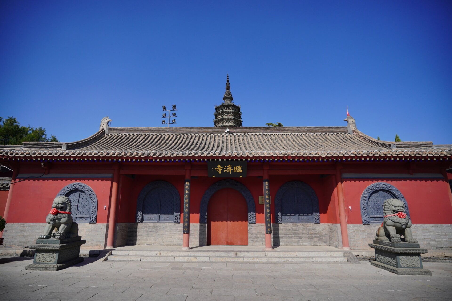 正定临济寺 古城继续看塔