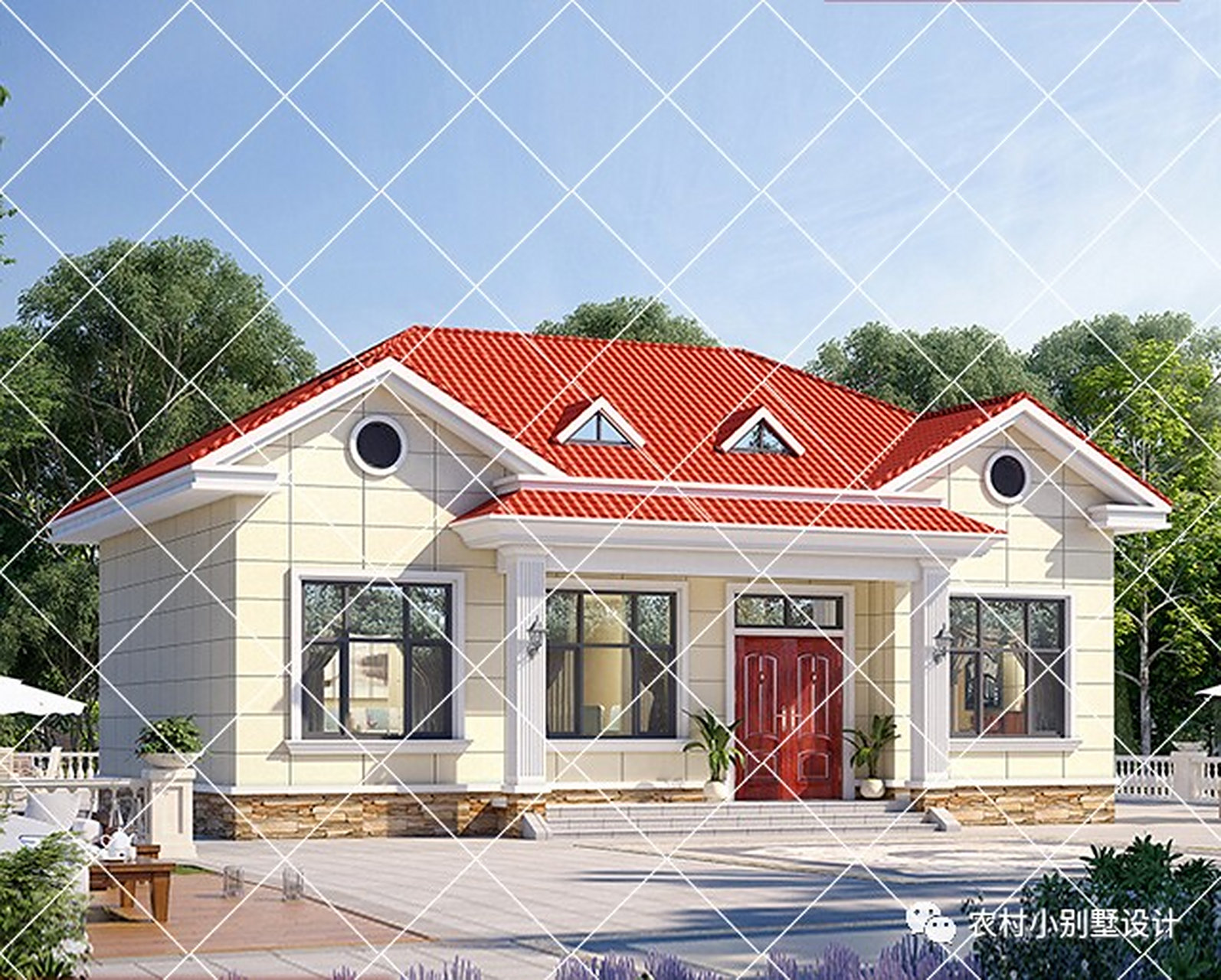 11套一层农村别墅自建房,10万建一层小别墅 农村小别墅设计师精选8款