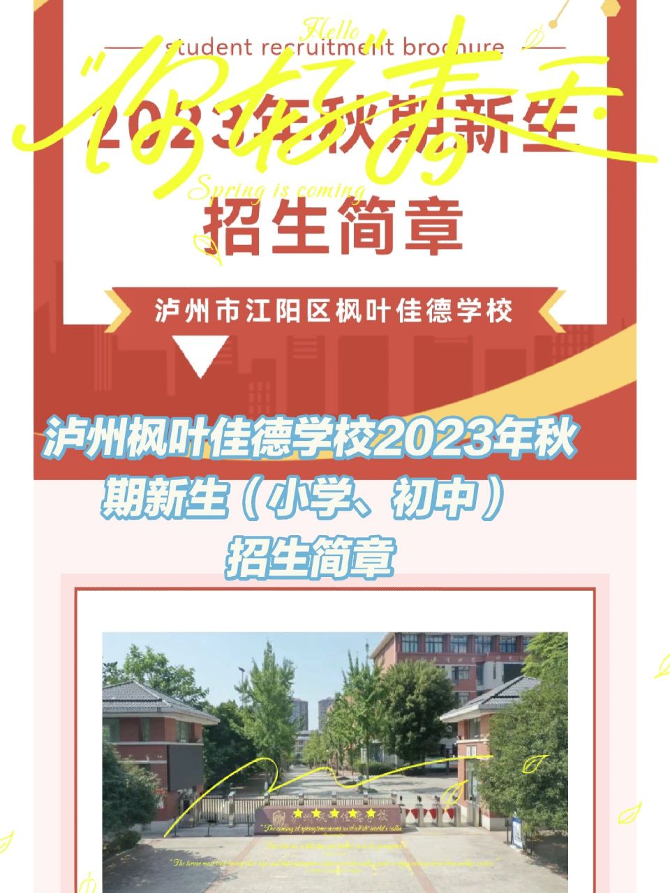 泸州枫叶佳德国际学校图片