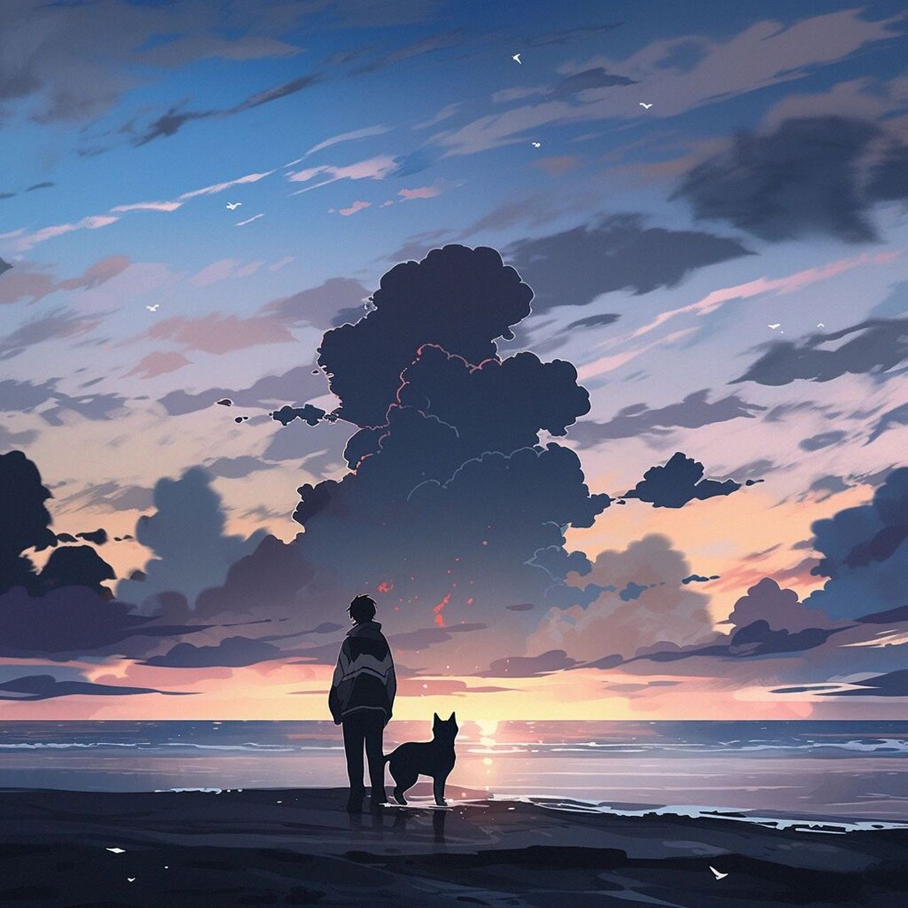 温柔晚风  61  氛围感男生头像7815