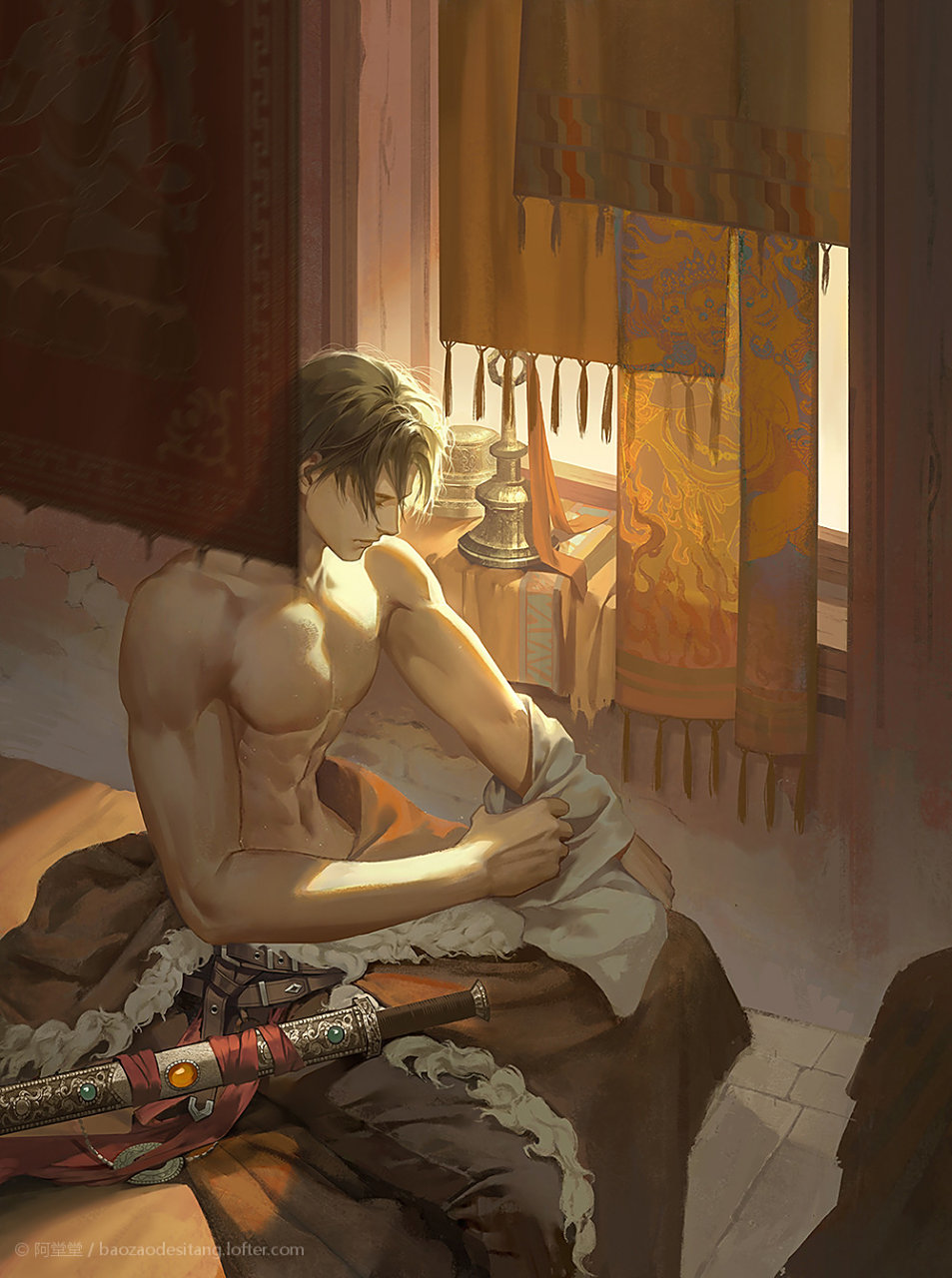 盗墓笔记"现在的我,寻找过去的你",也许在墨脱的喇嘛庙,他们的目光