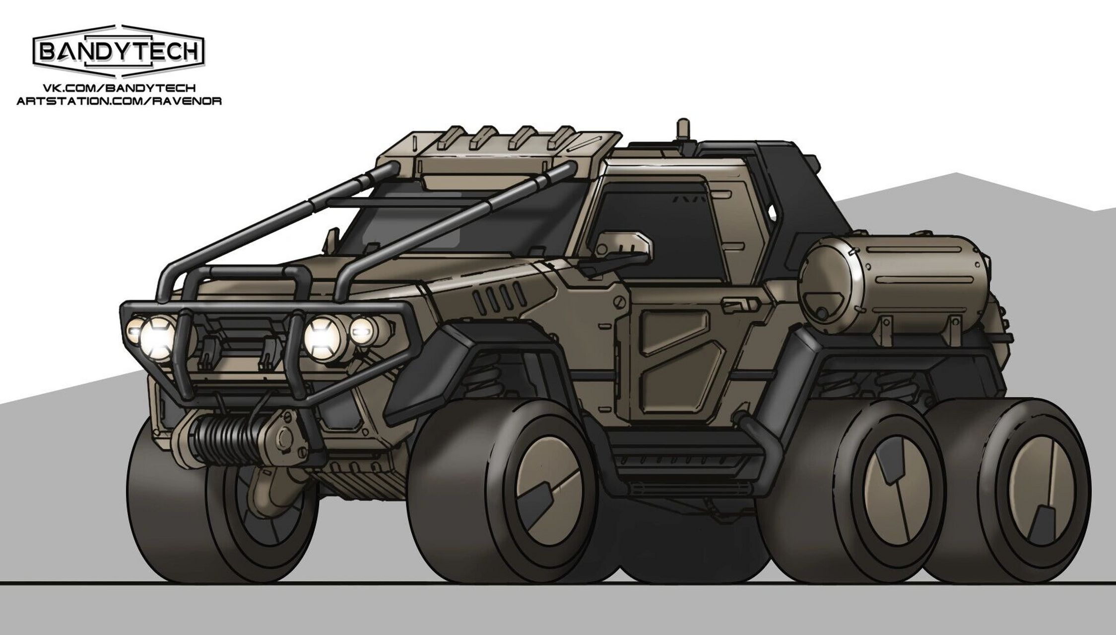 【科幻武器】陆地武器|科幻机器|概念设计18 【科幻武器】陆地武器