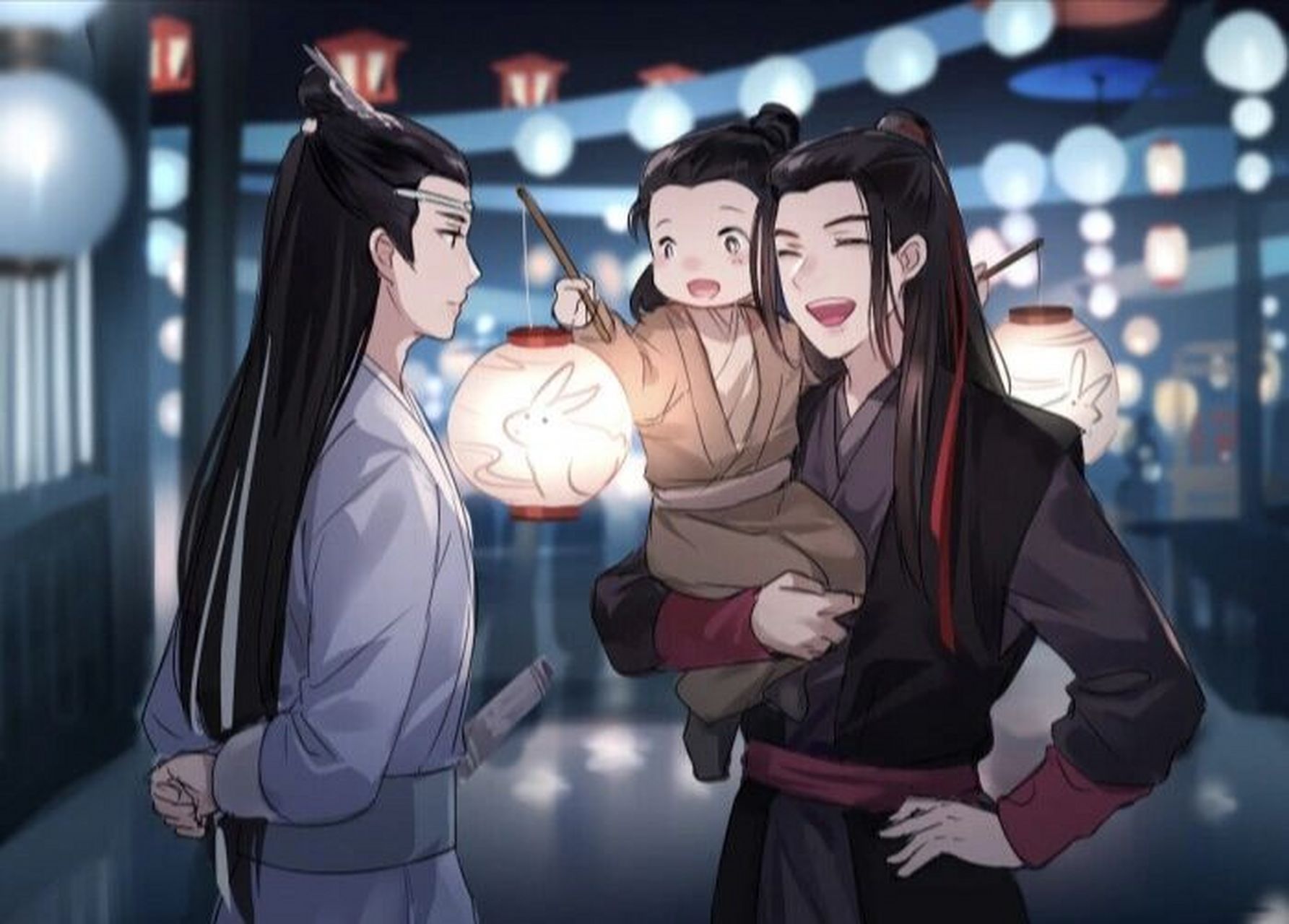 忘羡|唯美头像 穿万水 过千山 路尽人茫茫 是与非都过往 醒来了 就当