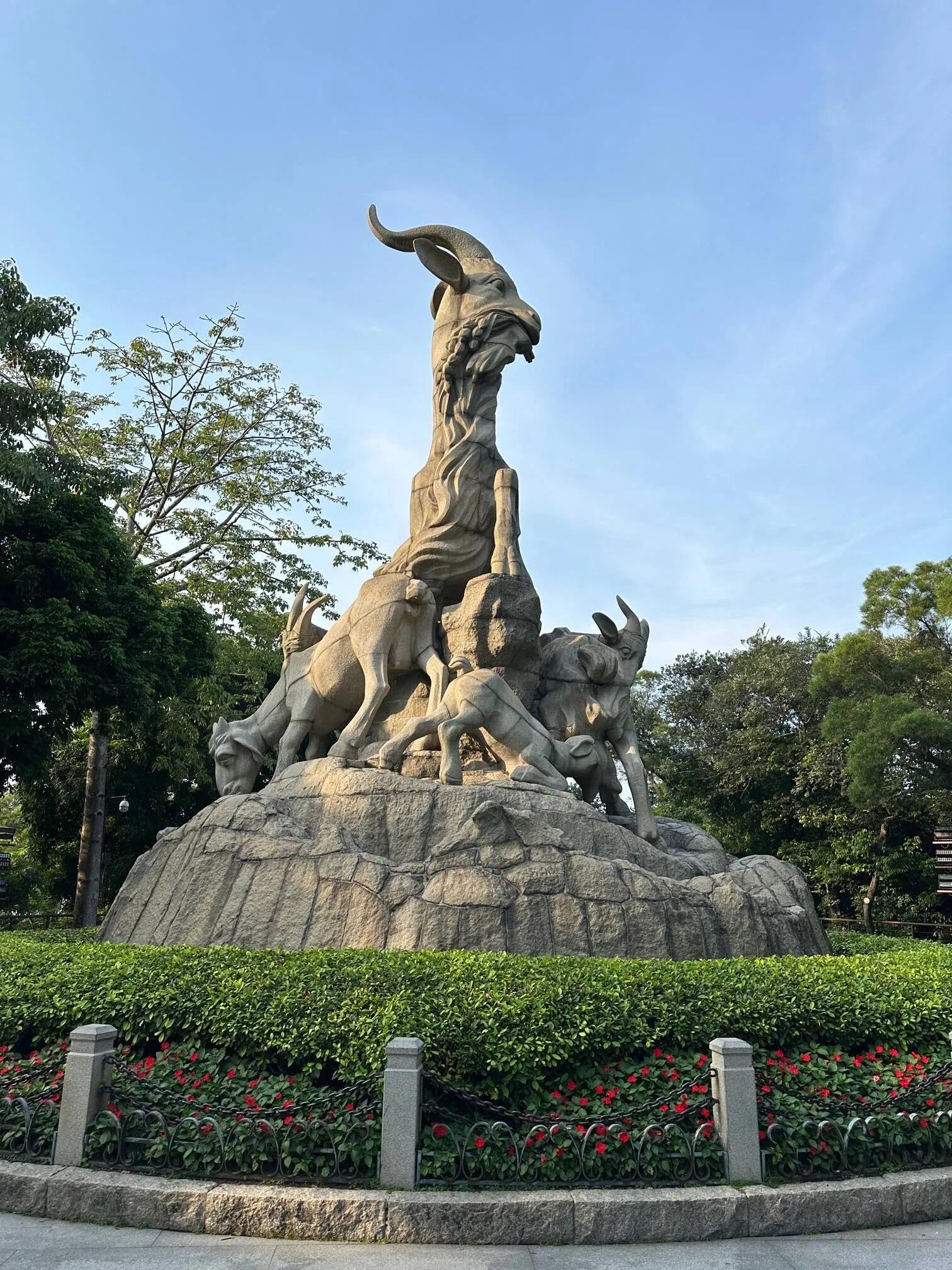 五羊雕塑(五羊城)由来