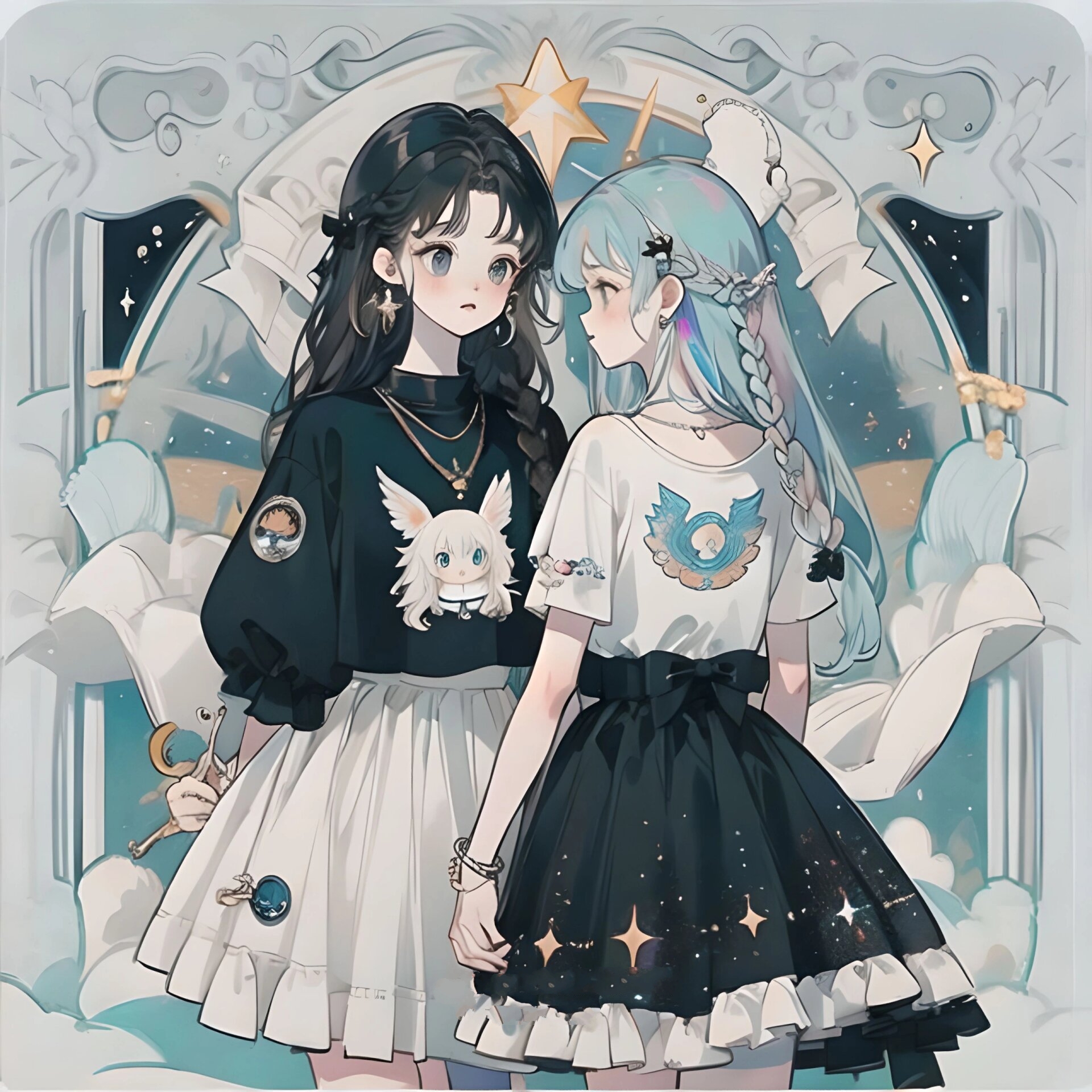 十二星座系列头像之双子座7615@鹿从今日白的动态