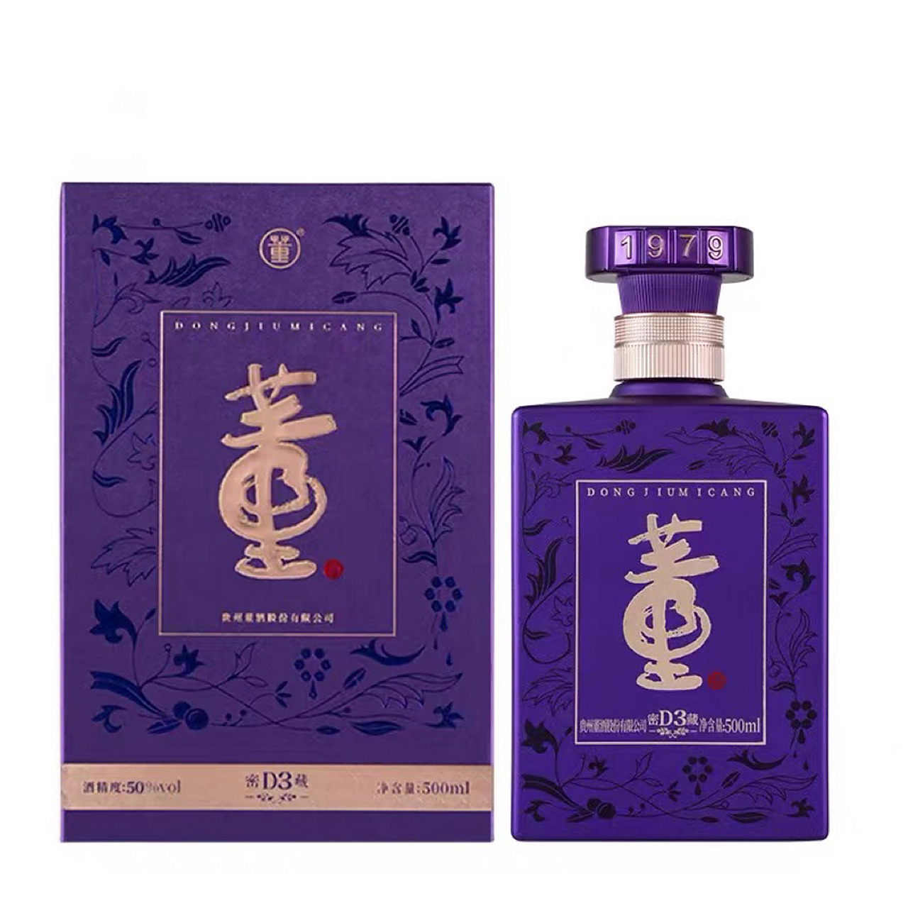 董酒d3 50度 今日行情 董酒d3  50度   董香兼浓香 730整箱六瓶  每瓶