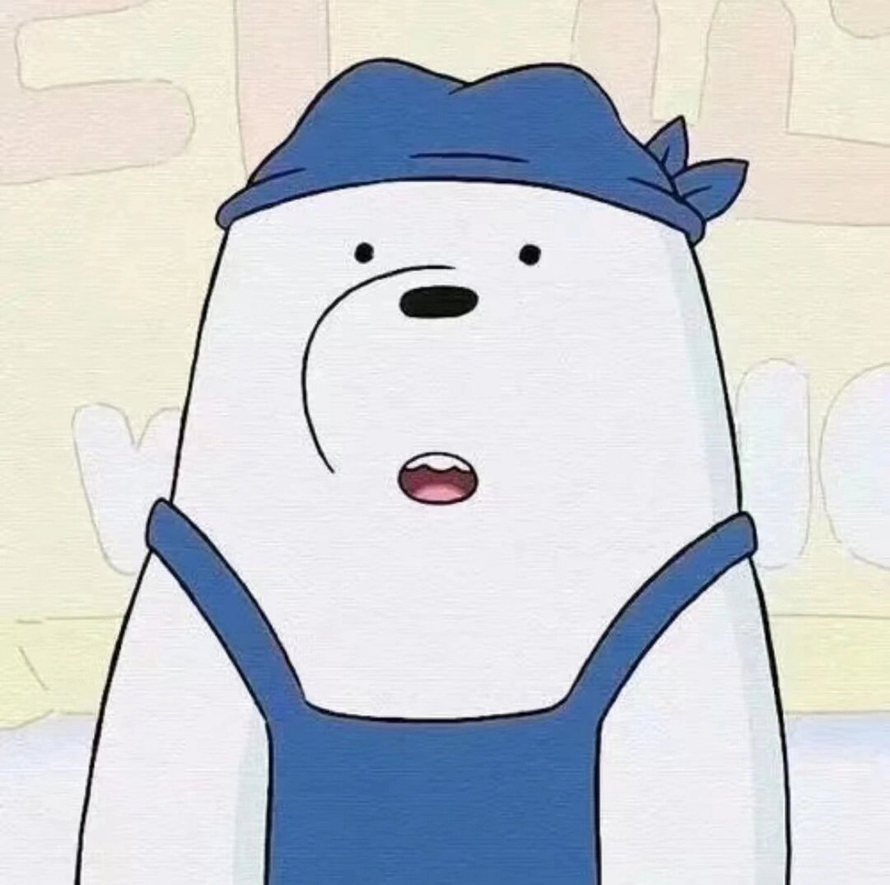 咱们裸熊之白熊头像 放心吧,白熊永远在你身边