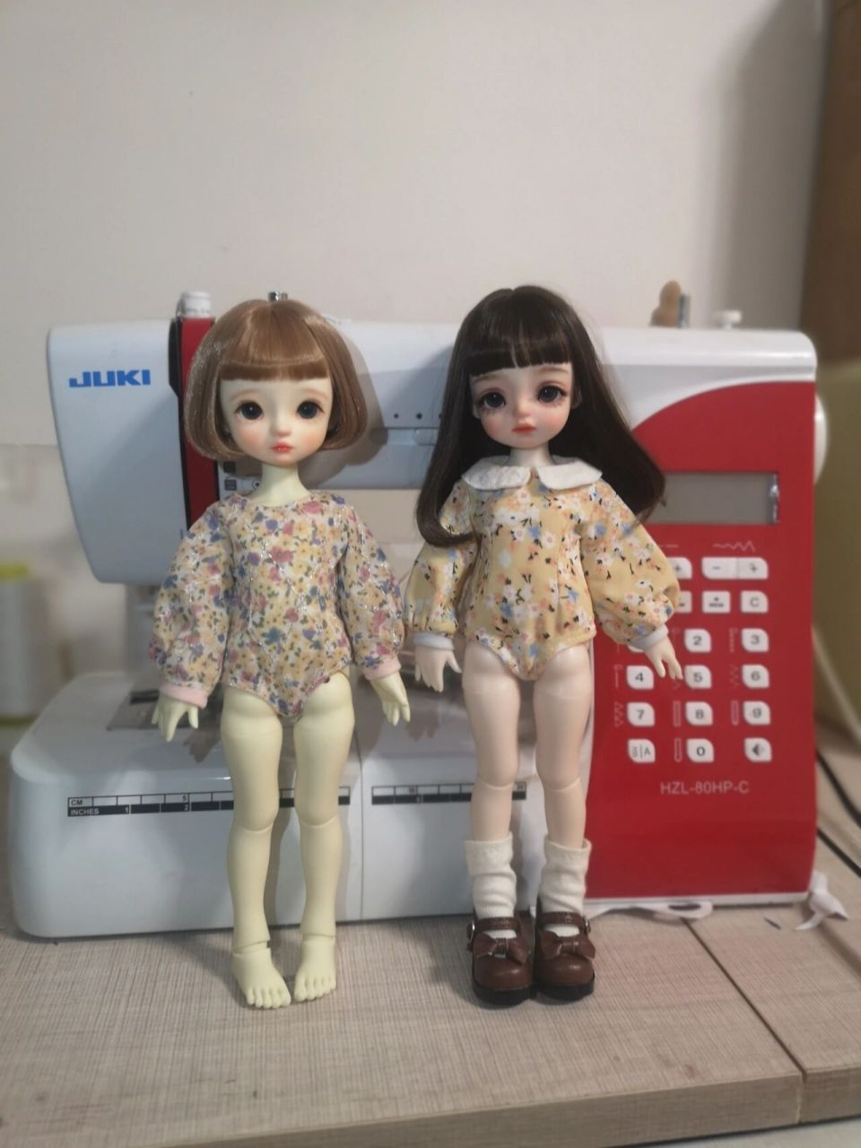 6分bjd娃衣(含纸样) 赤木少女体普腿打版,图纸不含缝份.