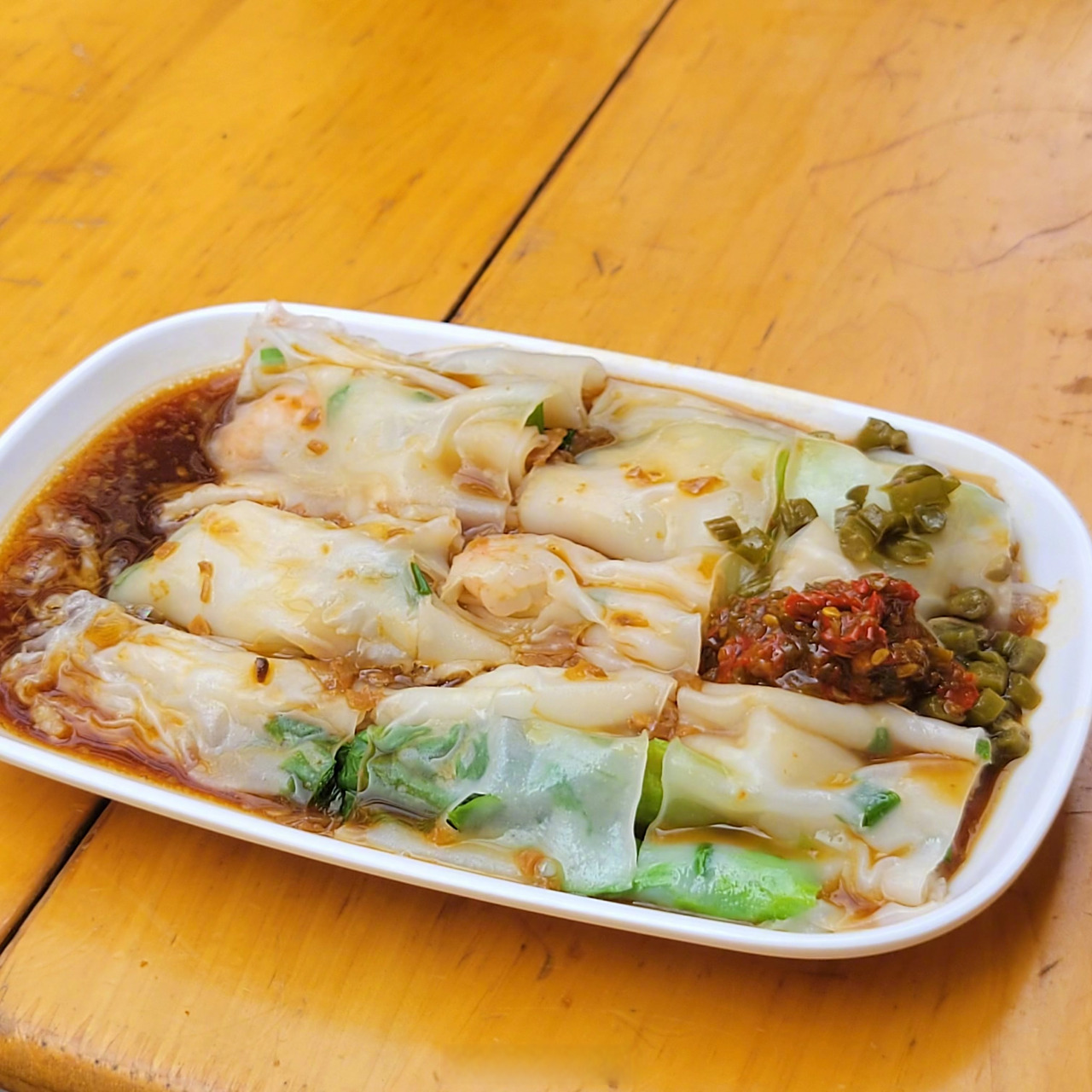 小封食堂# 鸡蛋,虾仁,猪肉.肠粉里面你最喜欢加什么?