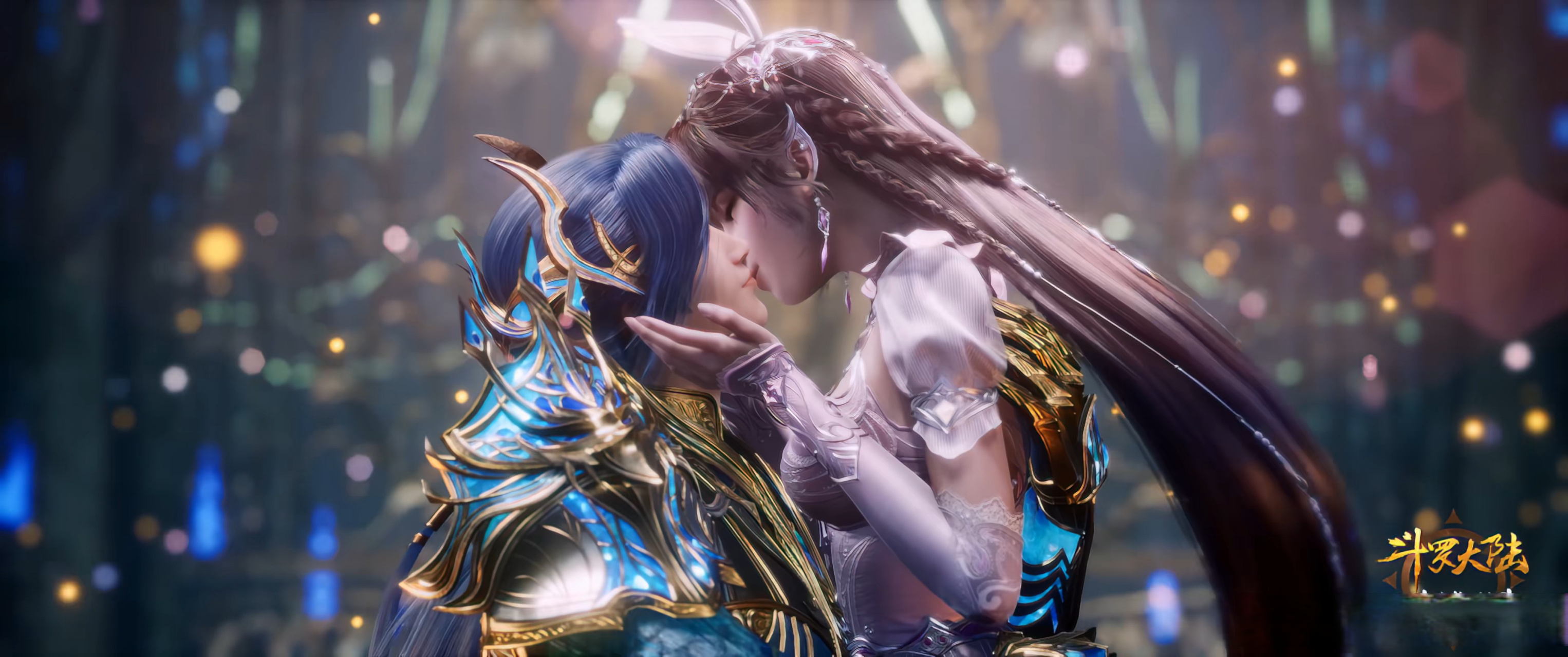 来回忆一下三哥和小舞的甜蜜时刻[大笑][大笑]#斗罗大陆动画##斗罗