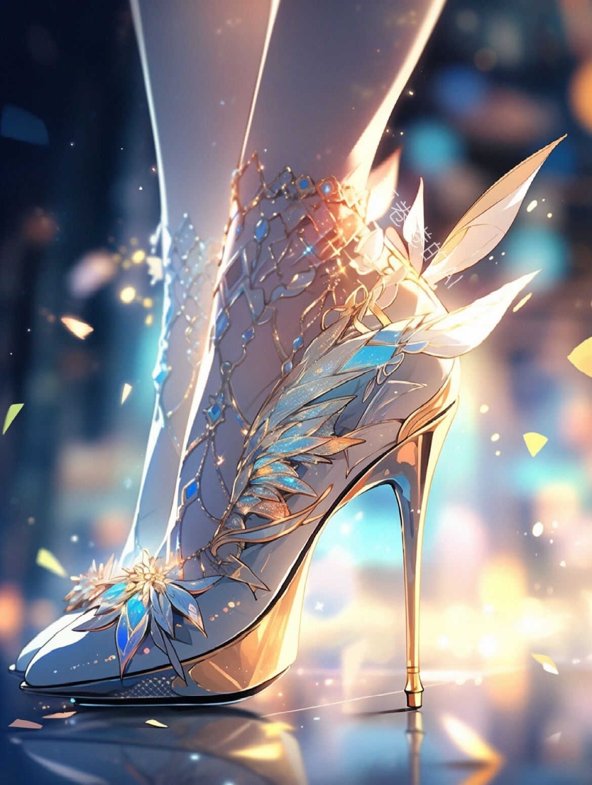 ai奢华高跟鞋|仙子快乐 穿上仙子般仙气优雅的高跟鞋,走在路上,犹如在