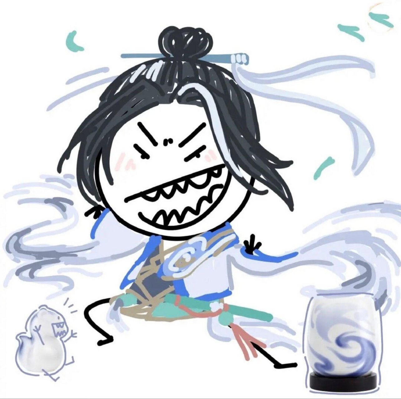 个性手绘王者头像(对抗路)