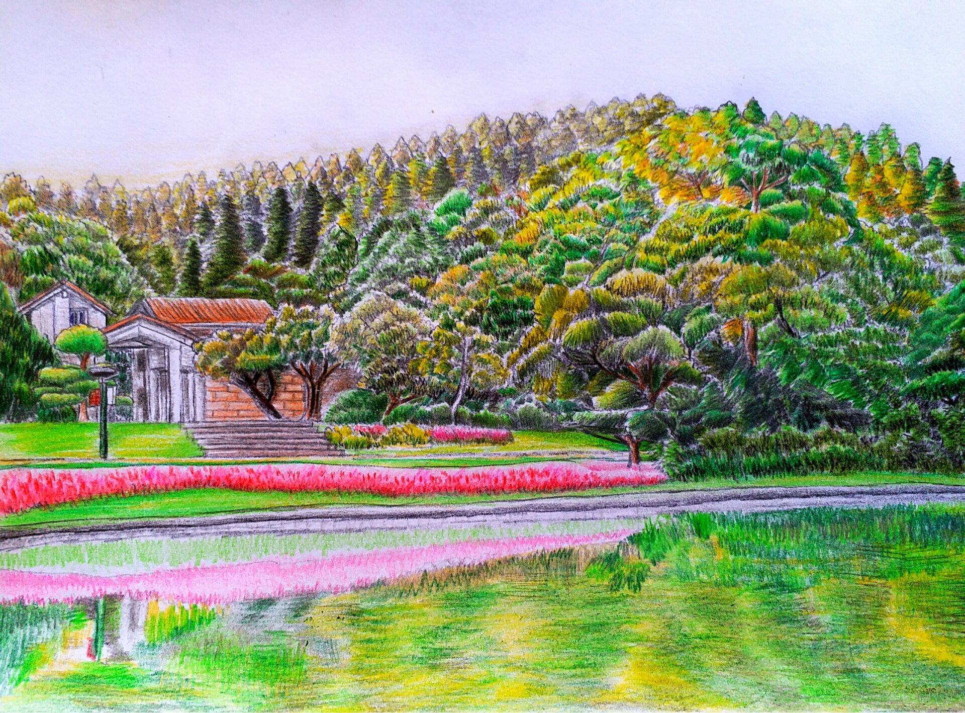 带着画笔去旅行