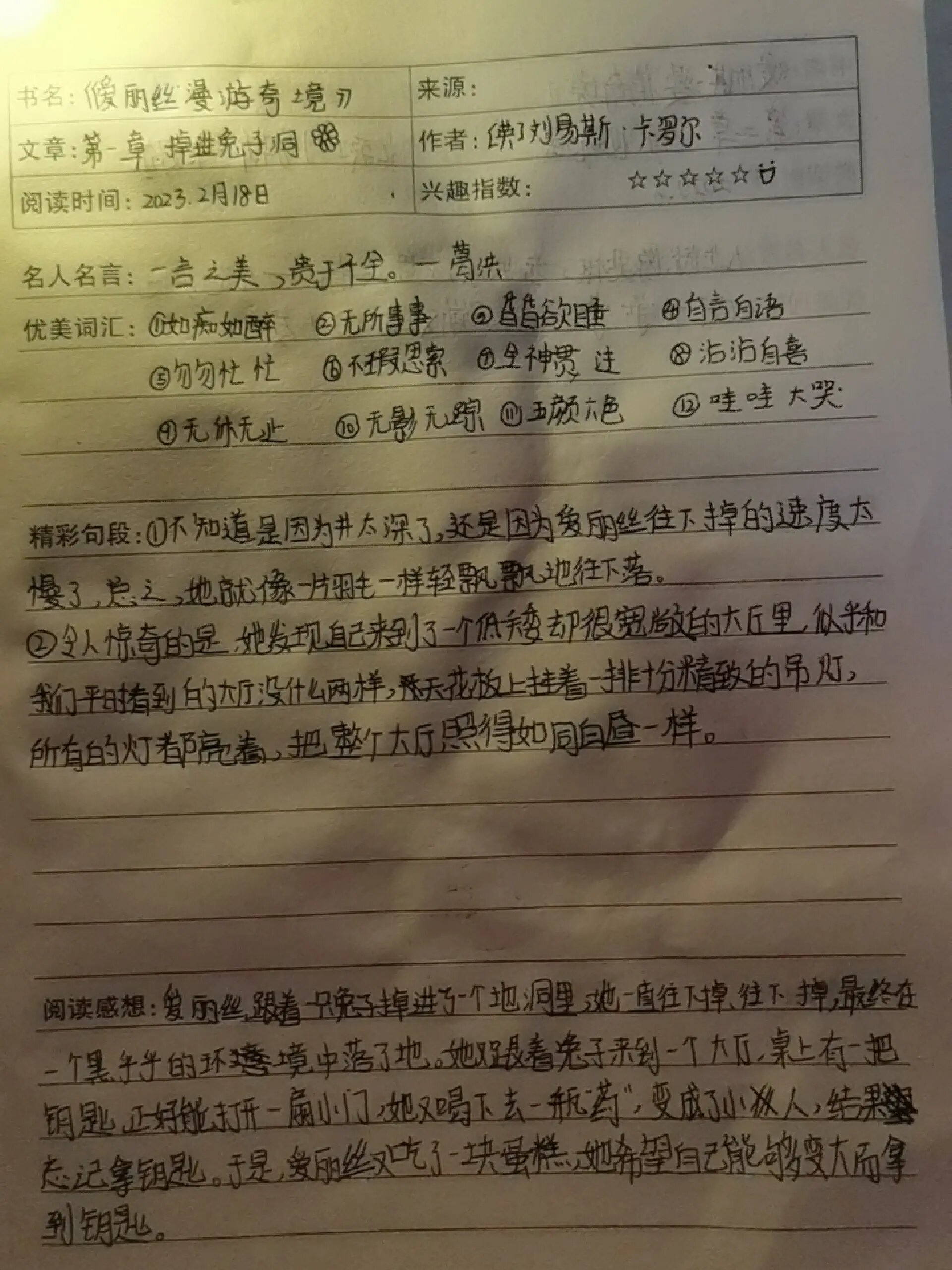 爱丽丝漫游奇境结果图片