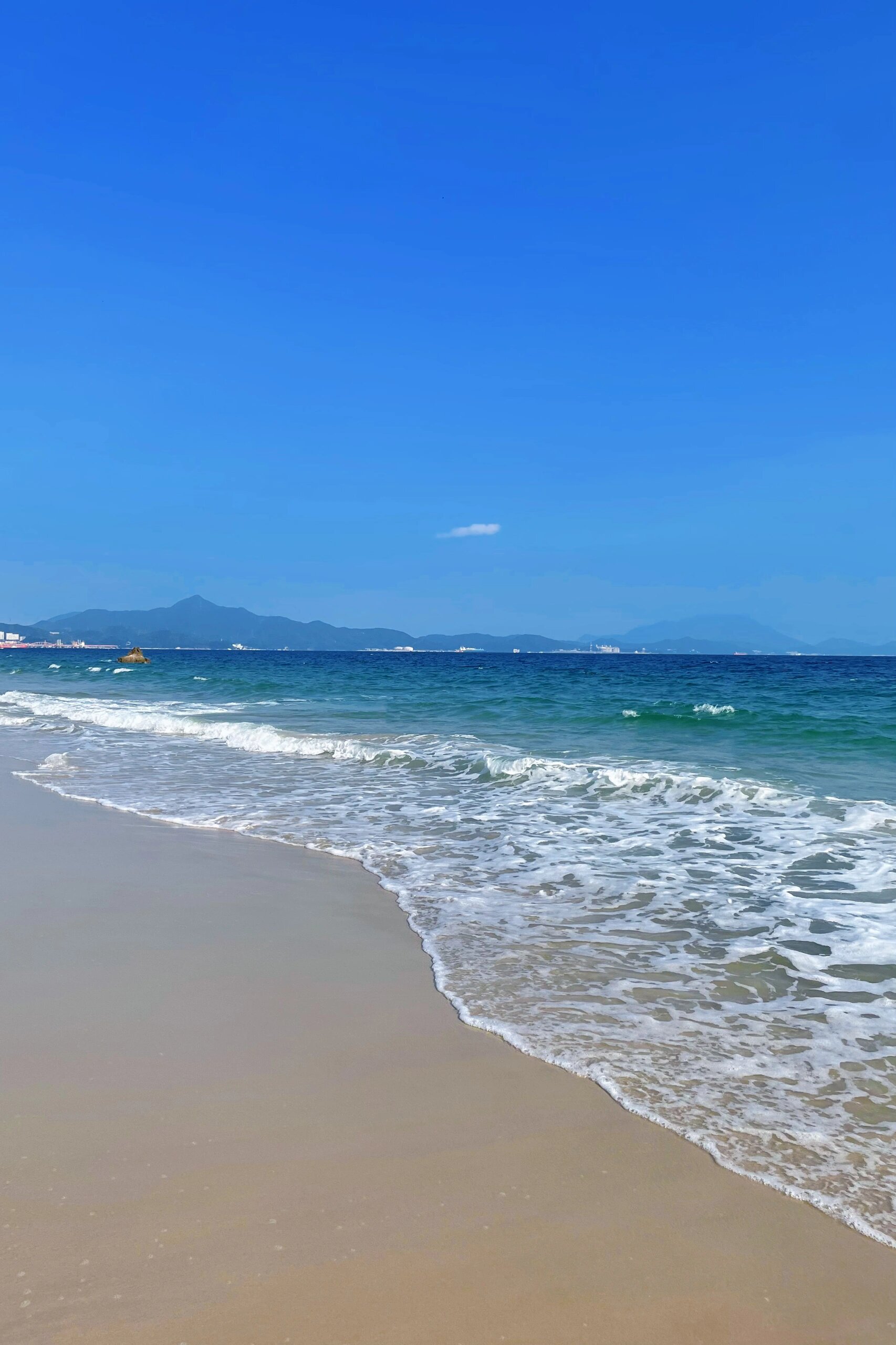 深圳看海日记|背仔角海滩-背仔角沙滩 逃离深圳市区 勇闯盐田港 趁