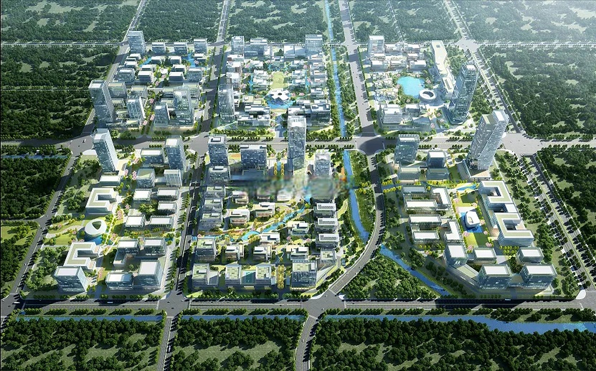 中安创谷科技园位于合肥高新区方兴大道与望江西路交口西北角,是"科大