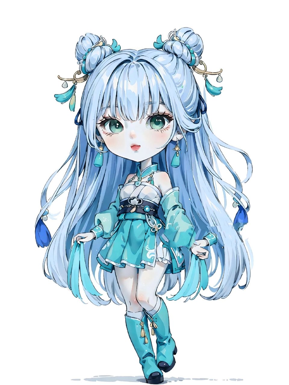 可爱古风q版小美人 q版小美人