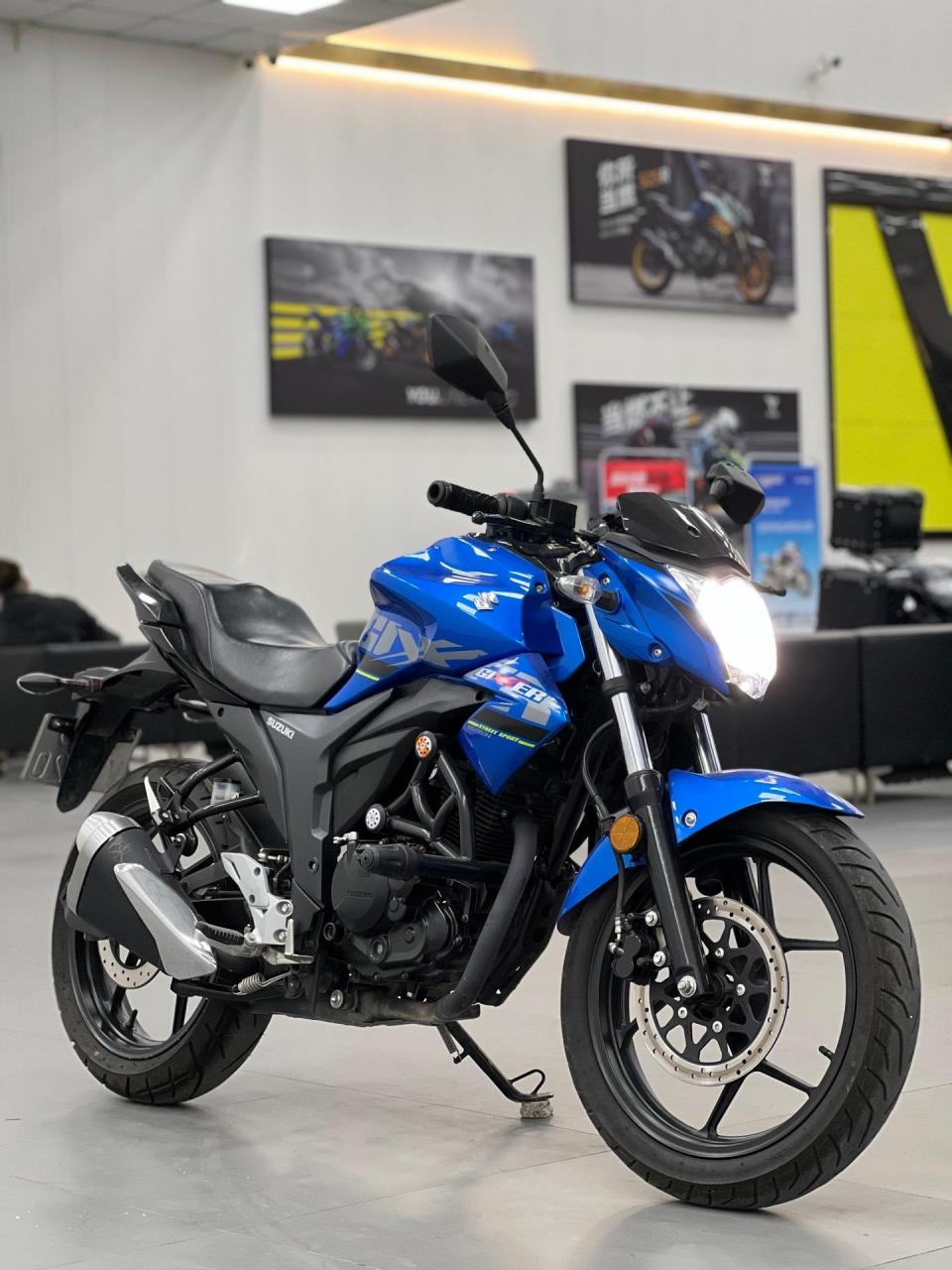 铃木gsx155.车型:铃木极客飒155nk 年份:2021 里程:3000 km.