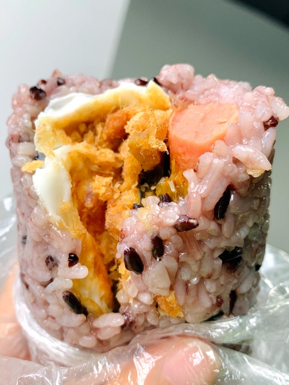 自制糯米饭团🍙轻松实现加料自由 以前在学校的时候真的好喜欢吃