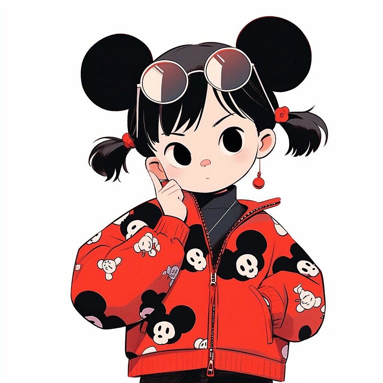 可爱的国潮风女生头像你喜欢第几张呢