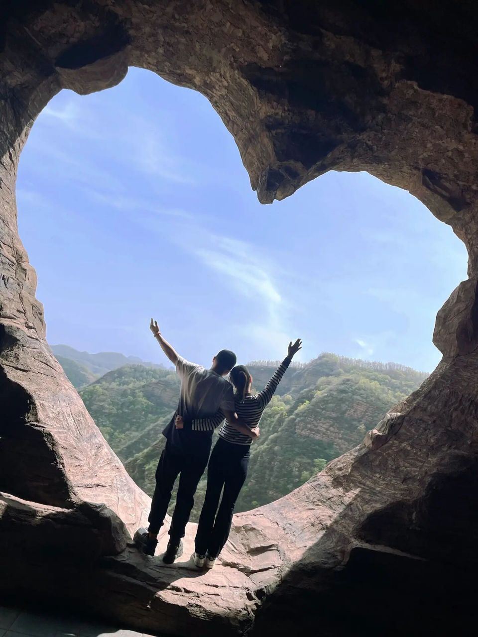 河北爱情山7215-情侣打卡网红胜地 邢台天河山7215因为牛郎