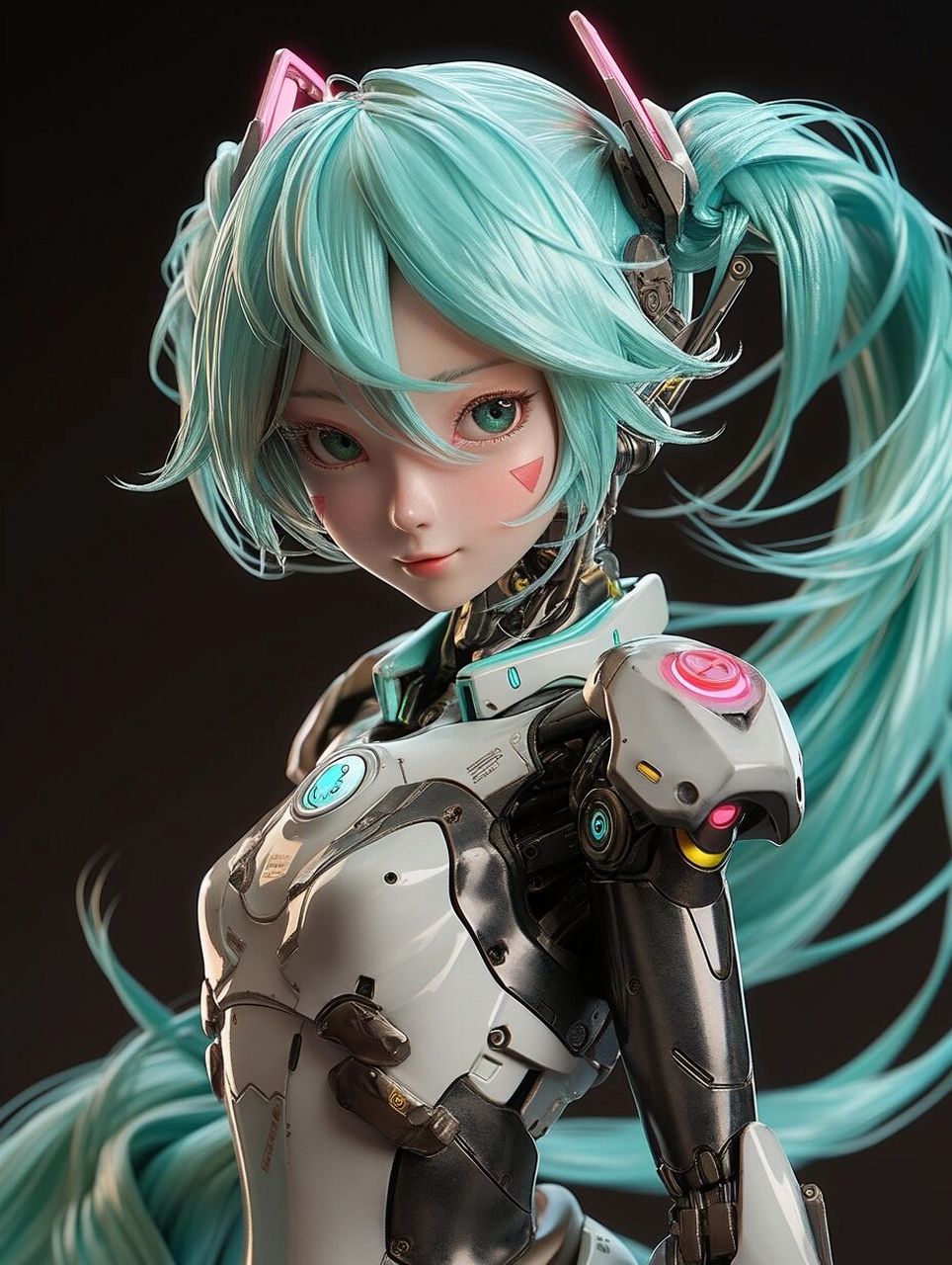 ai机甲 | 机械初音 希望官方看到能出实体哈哈!