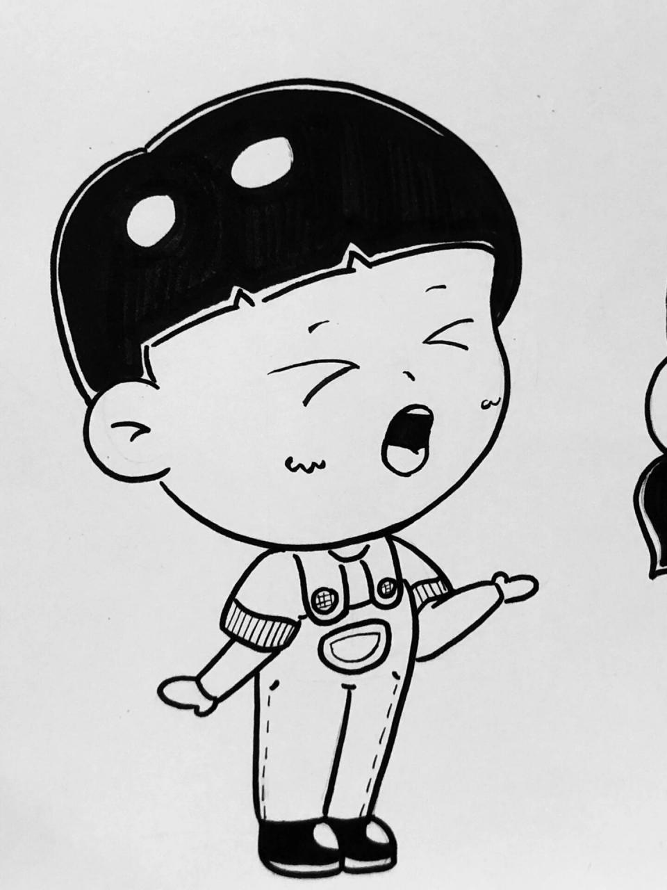 人物简笔(人物简笔画女生)