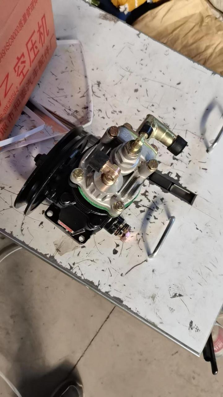 五征三轮车原厂配件奥翔断气刹气泵刹车泵空压机空气压缩机气刹泵气刹