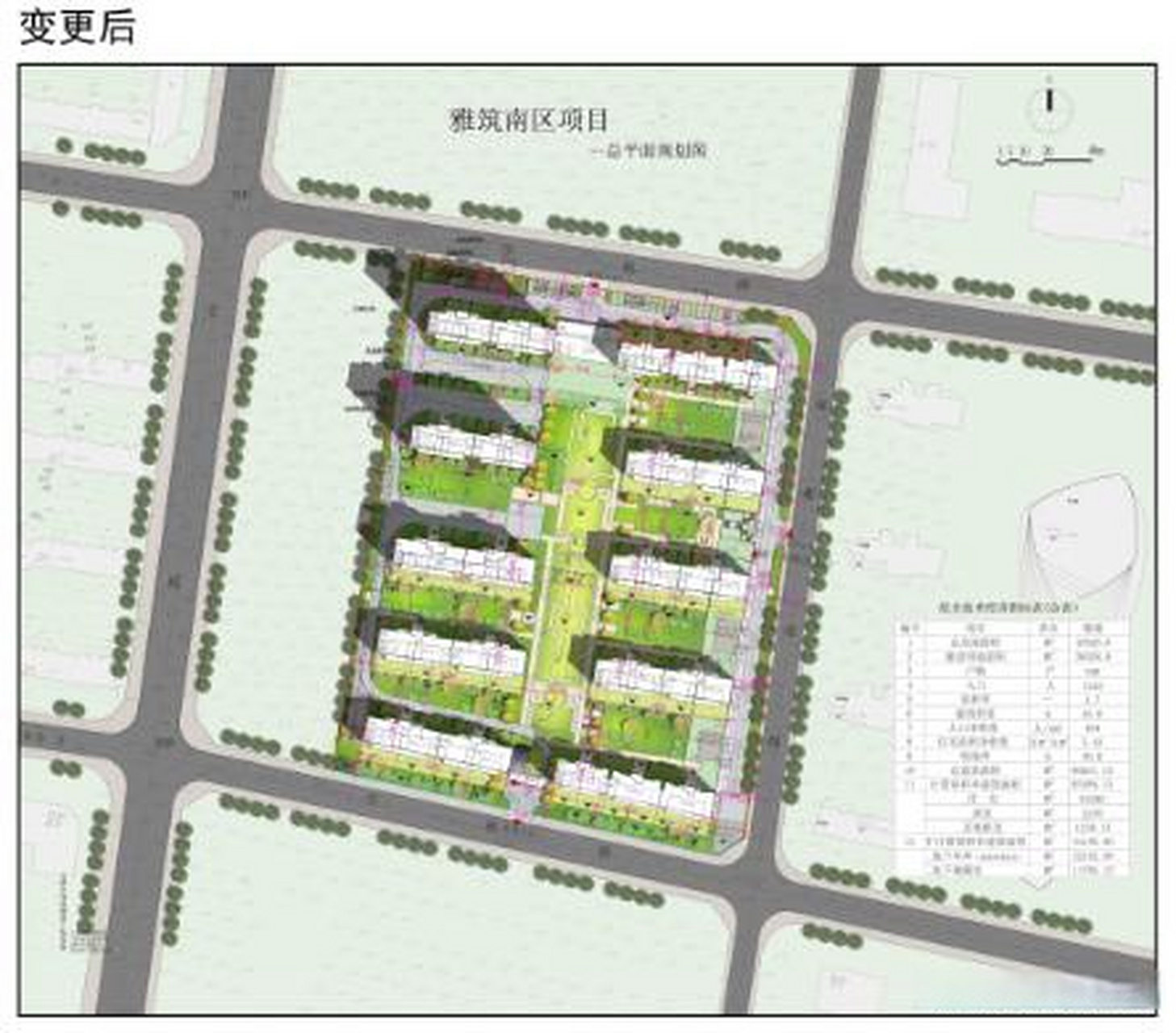 日照安泰房地產開發有限公司 雅筑南區 建設工程設計調整方案批前公示