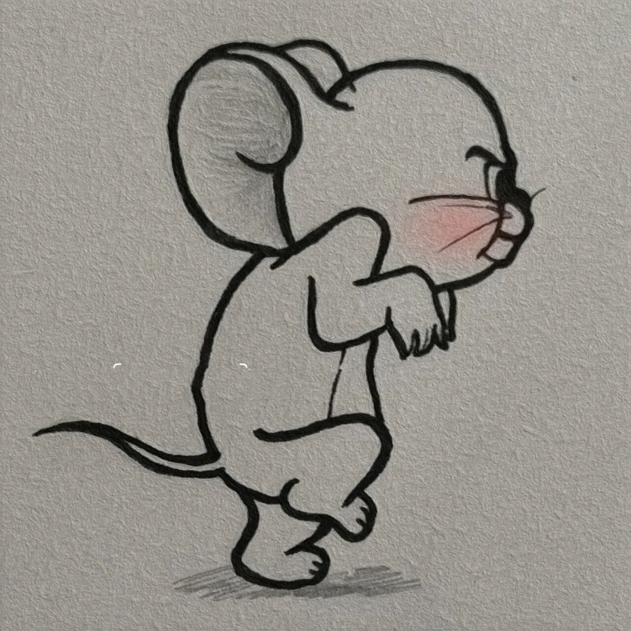 教你画鼠鼠祟祟小杰瑞