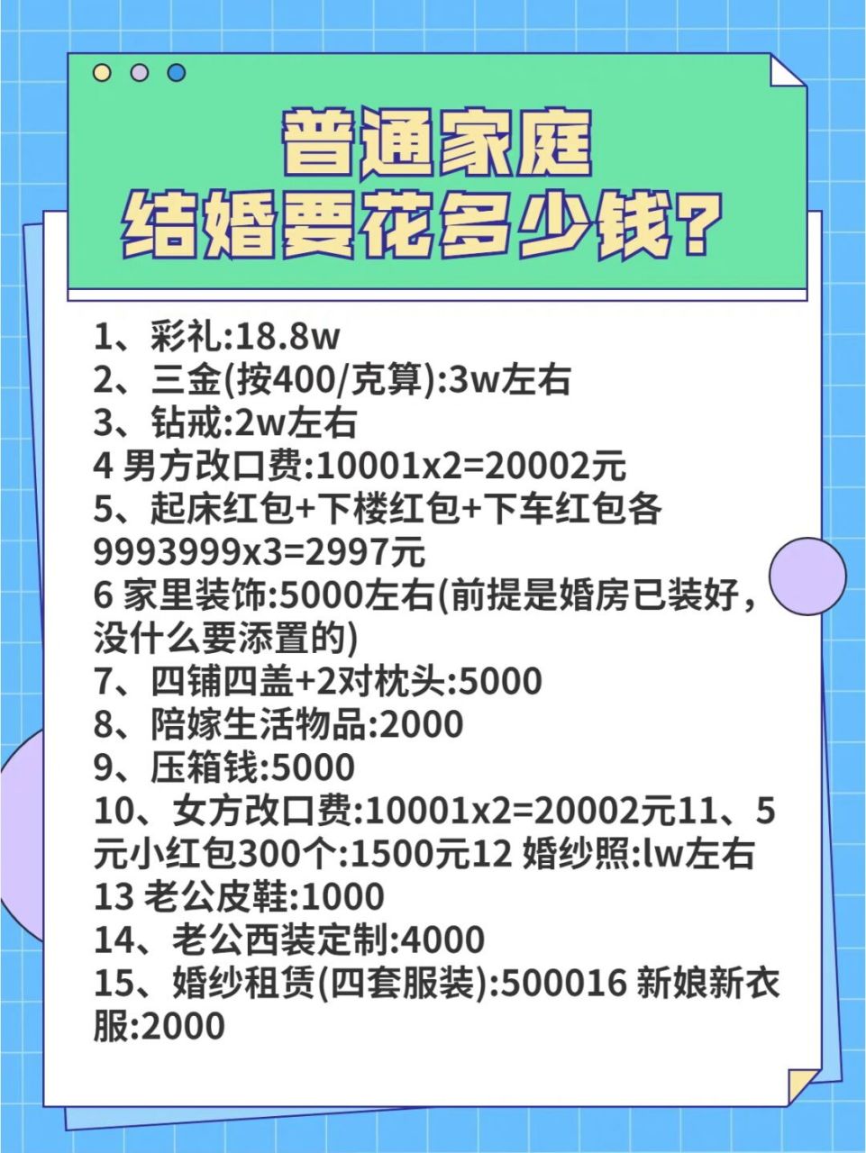 78151,彩礼:18.