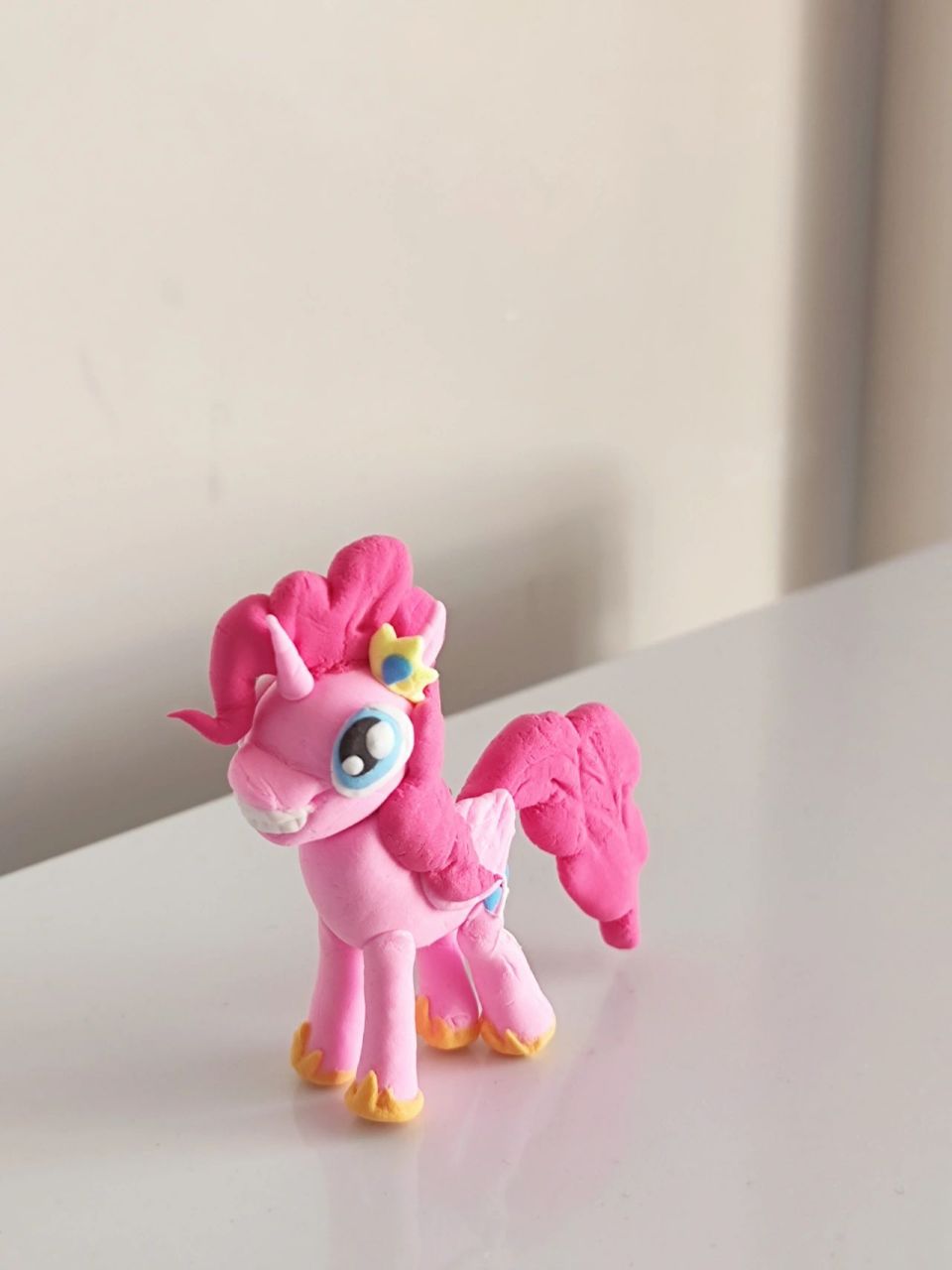 超轻粘土手工——小马宝莉碧琪公主 (第一次打卡把陆马改成公主.