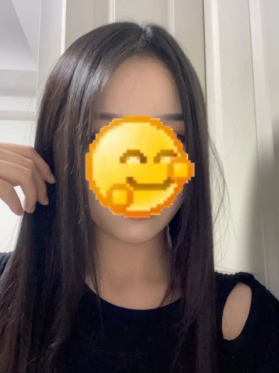 理发店拉直头发对比 p4是拉直前的头发,今年3月拍的,去年10月还做过