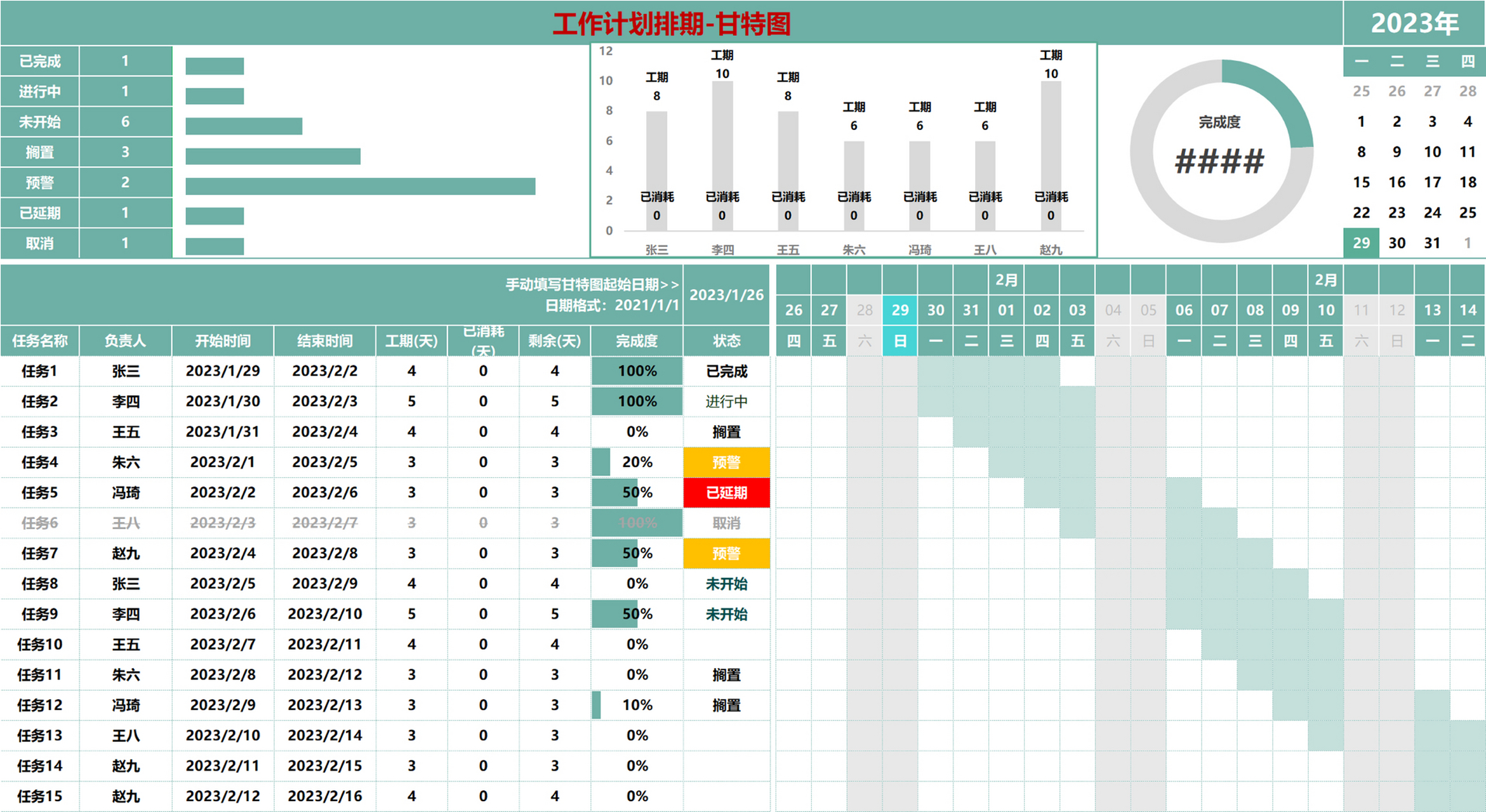 年度工作计划表格模板(通用版)73 年度工作计划表格模板(通用版)