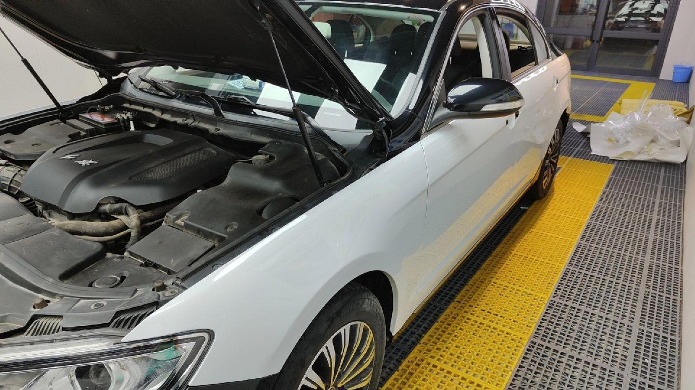 红旗h7双拼改色案例分享