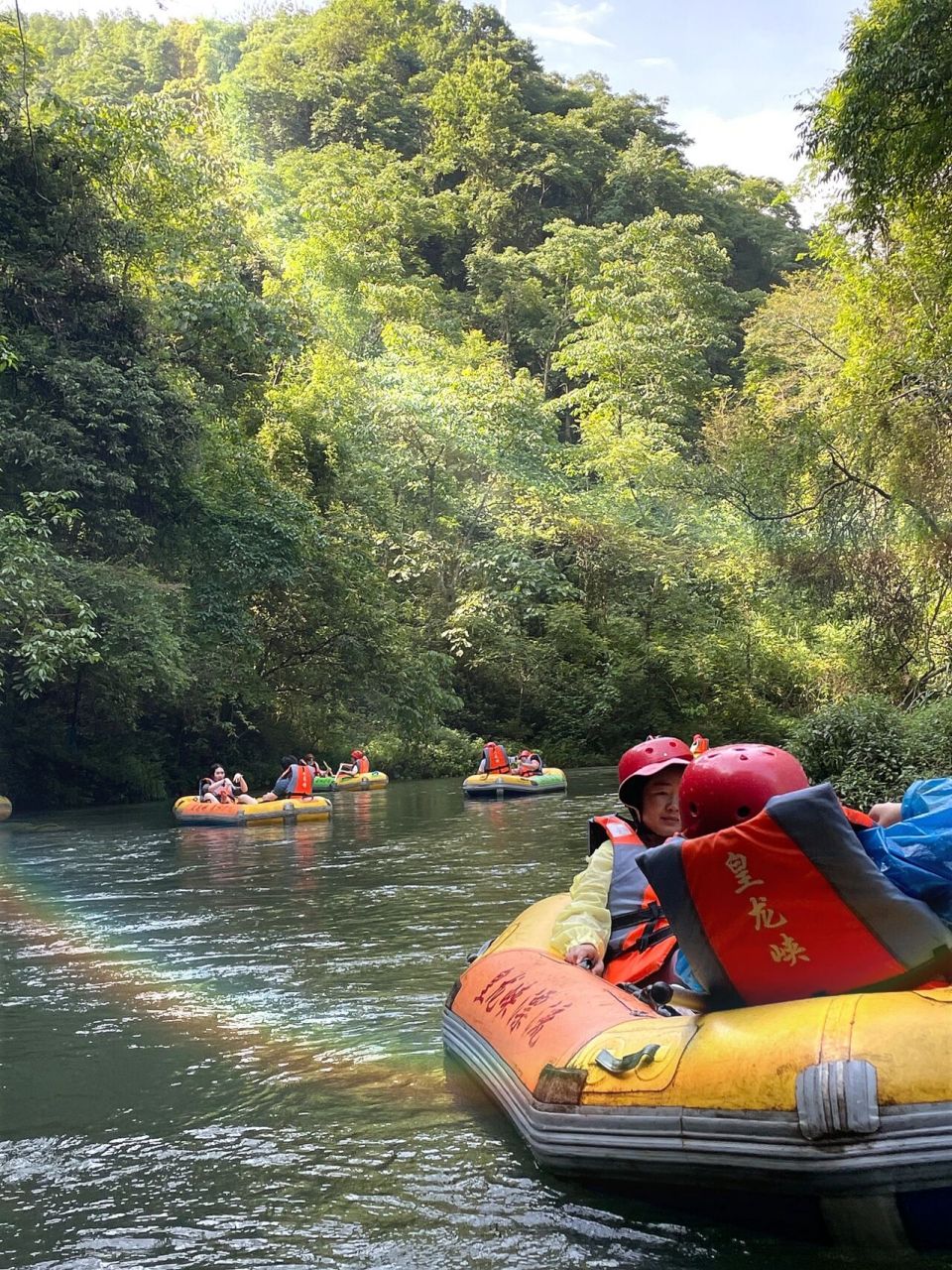 长沙周边游|浏阳古港镇皇龙峡漂流 在这种大夏天谁能拒绝一场漂流呢?