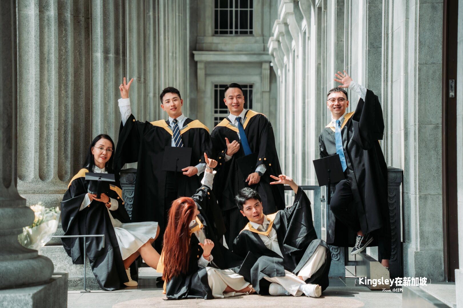 新加坡毕业照