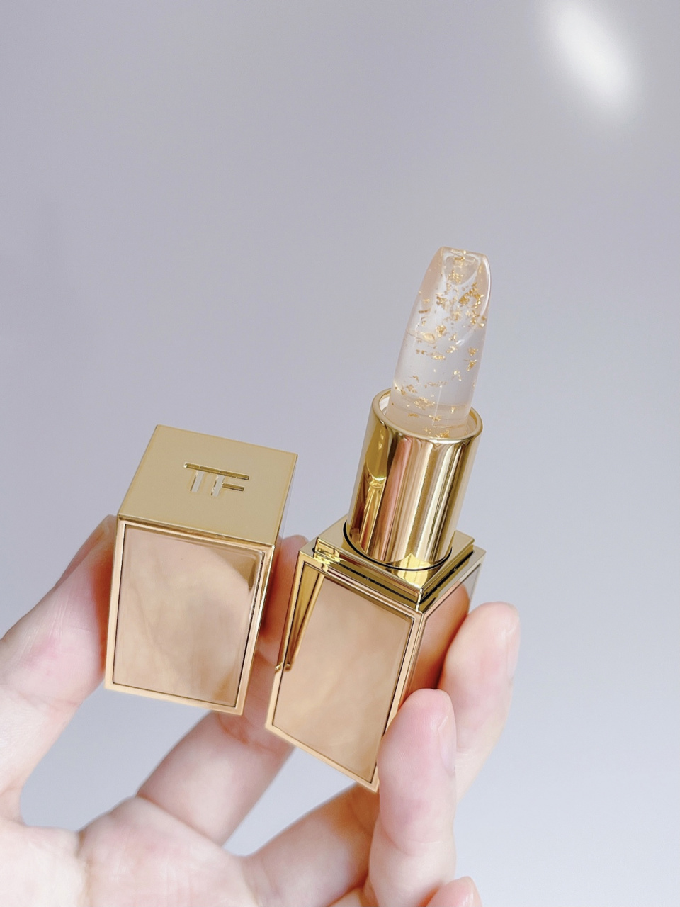 tf真的吹爆![庆祝][庆祝][庆祝] tf金箔唇膏闪爆!