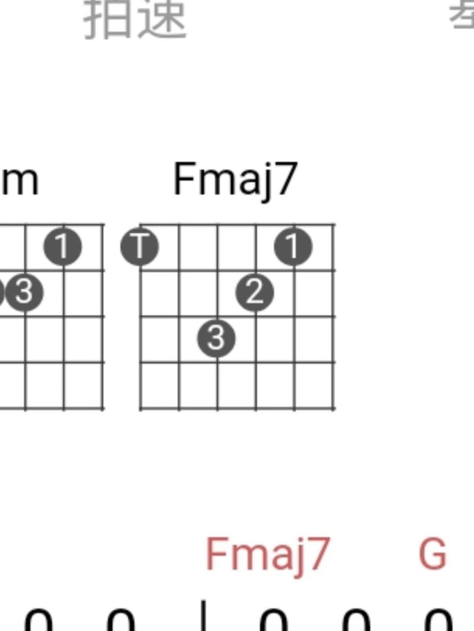 不懂就问:fmaj7和弦怎么弹 手太短,大拇指按不到6弦,按到也压不紧,弹