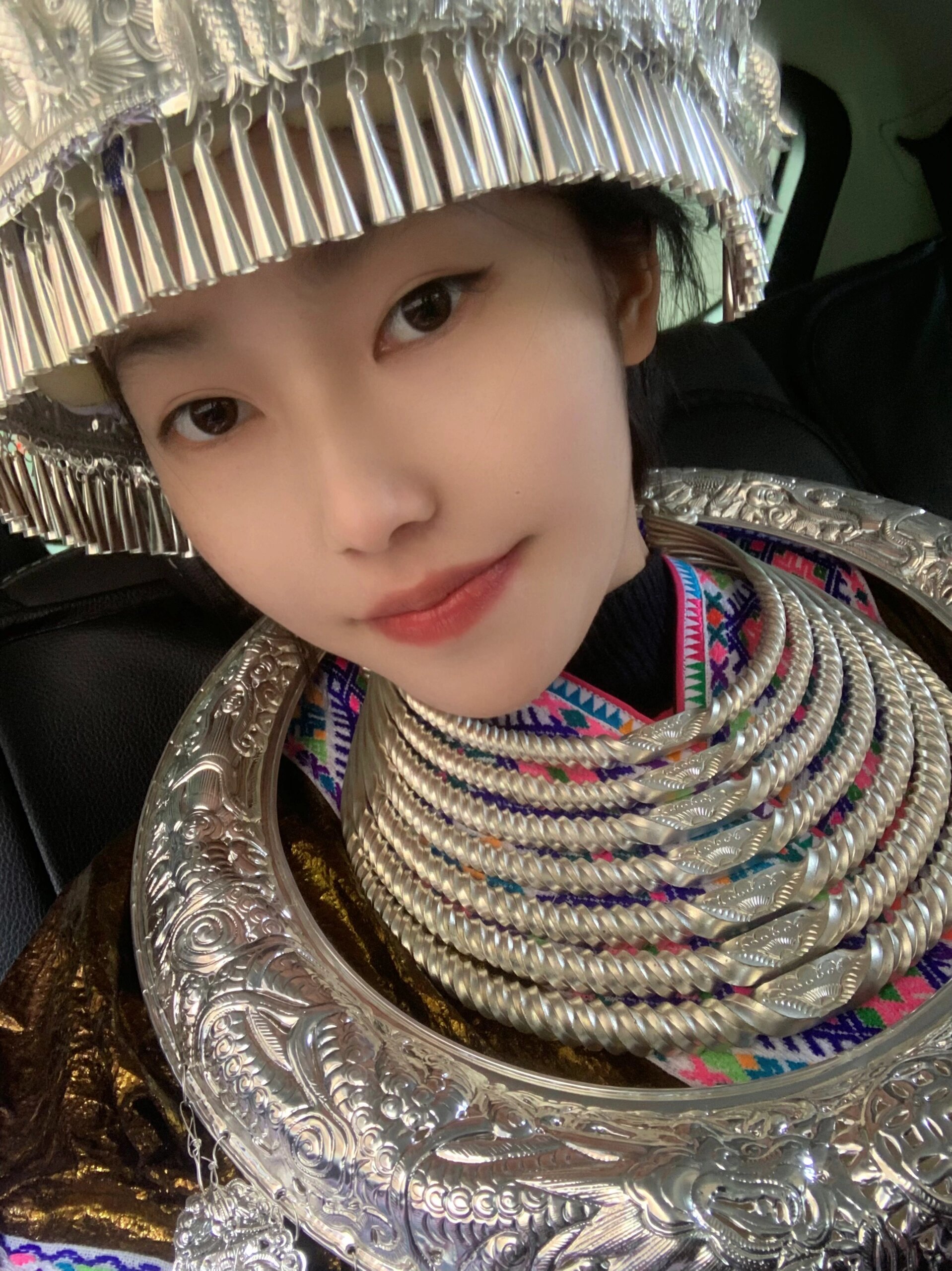 柳州融水苗族自治县 何其有幸生于华夏 穿着妈妈亲手打造的苗衣 感受