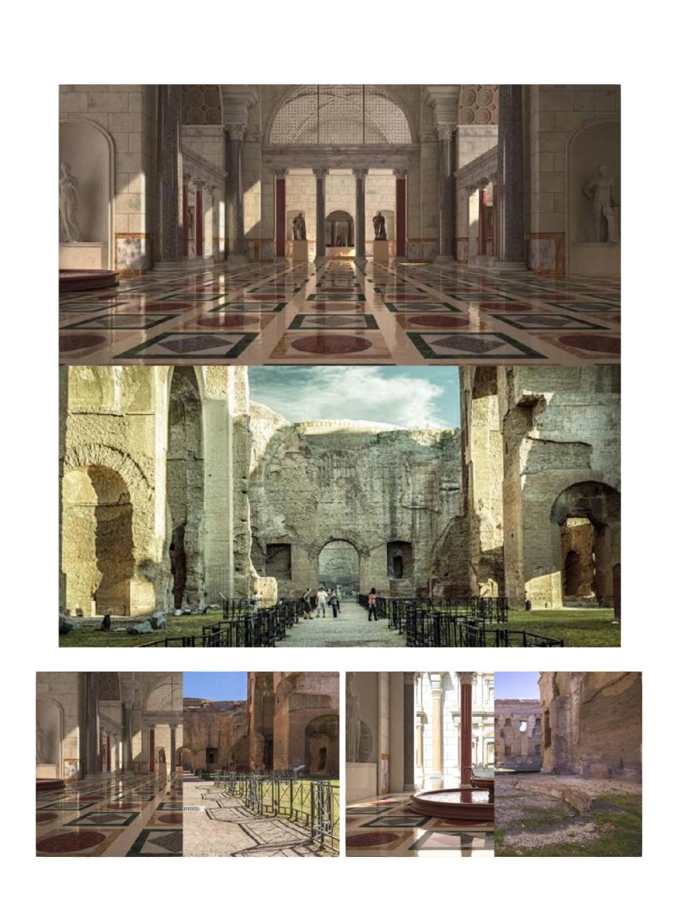 卡拉卡拉浴场(terme di caracalla) 位于罗马的古公共浴场,建于公元