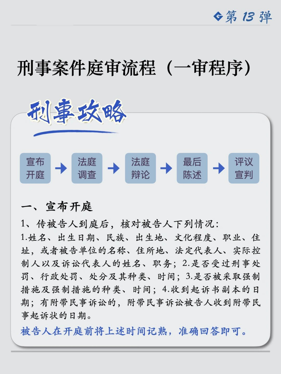 法庭庭审流程图手抄报图片