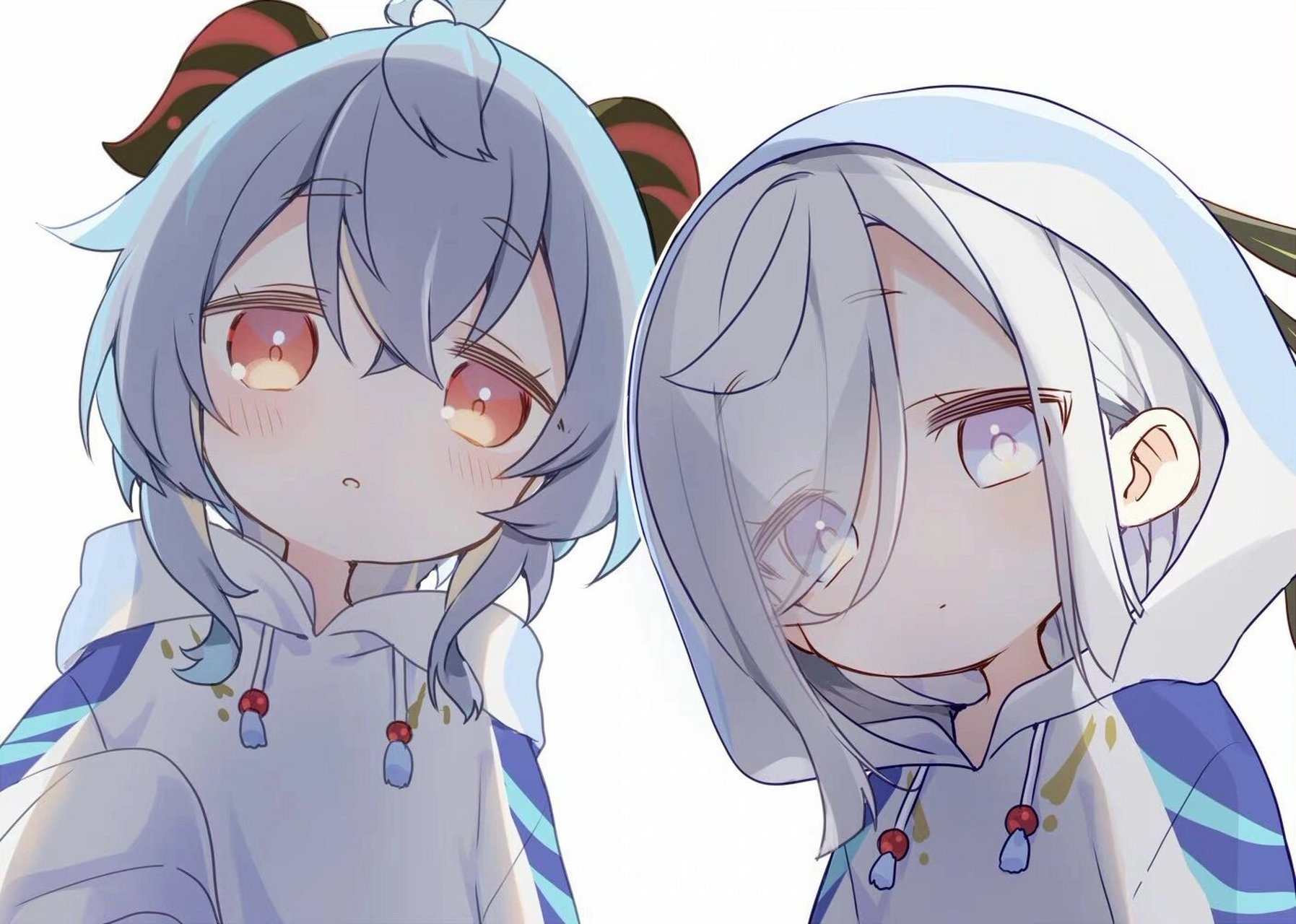 『原神甘雨×申鹤』闺蜜头像女生情侣头像